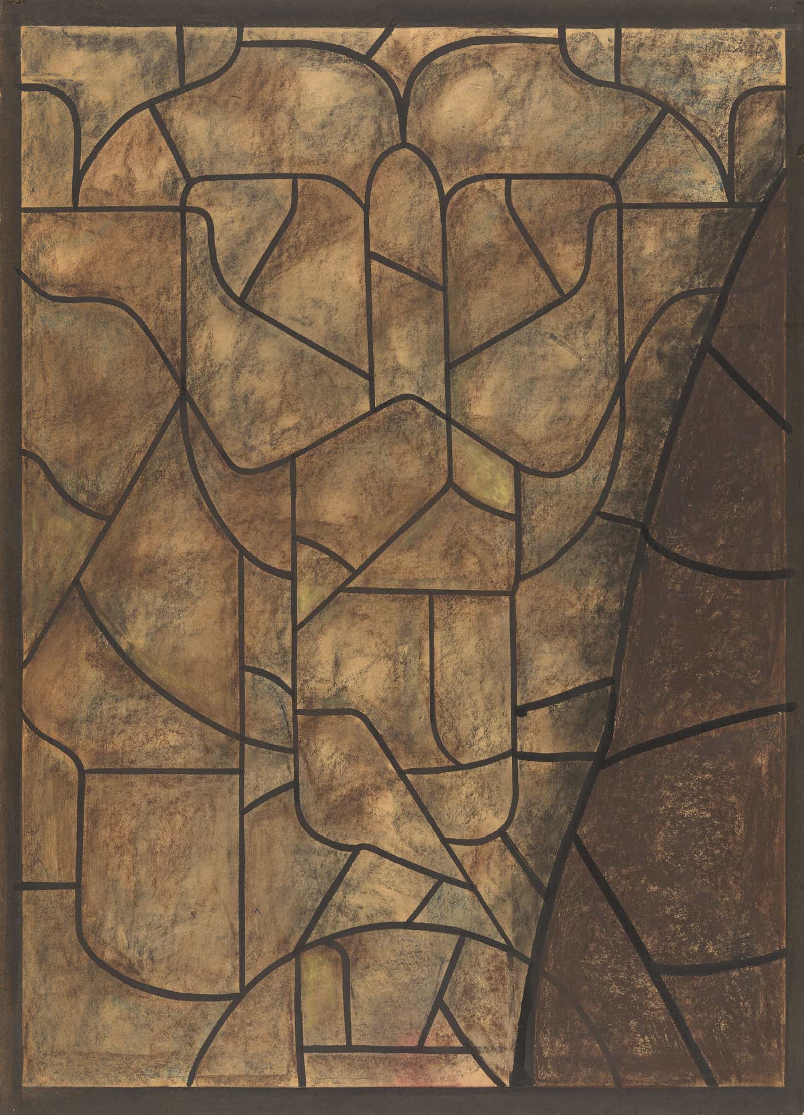 Ontwerp Voor Raam In Het Noordertransept In De Dom Te Utrecht by Richard Nicolaus Roland Holst Fine Art Print