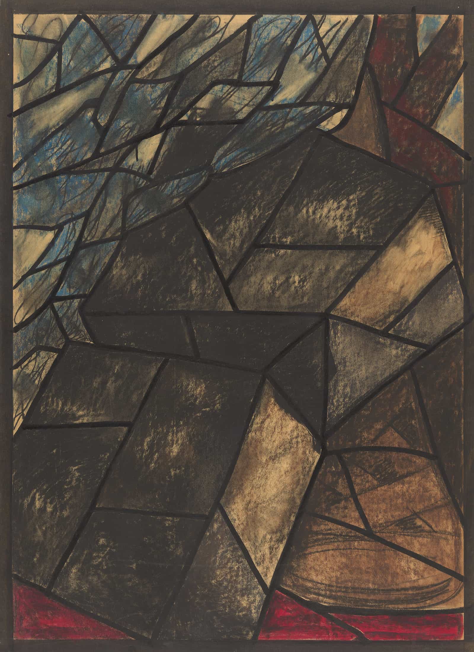 Ontwerp Voor Raam In Het Noordertransept In De Dom Te Utrecht by Richard Nicolaus Roland Holst Fine Art Print