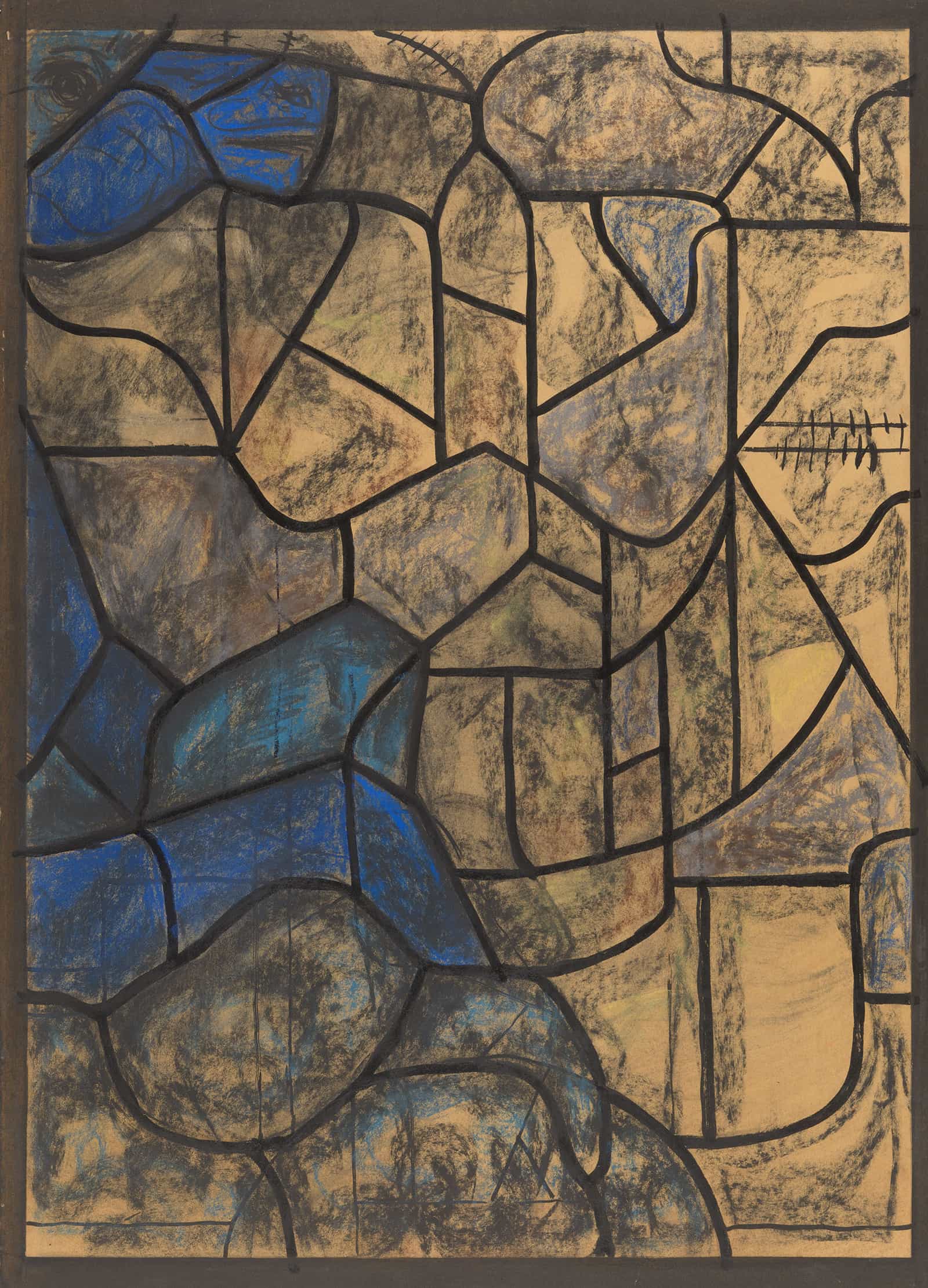 Ontwerp Voor Raam In Het Noordertransept In De Dom Te Utrecht by Richard Nicolaus Roland Holst Fine Art Print