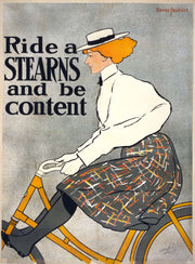 Ride A Stearns & Be Content by Edward Penfield