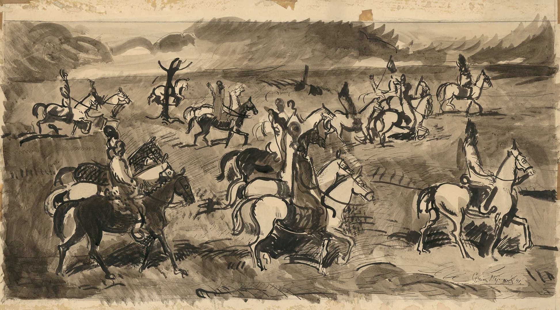 Riders by Cyprian Majernik