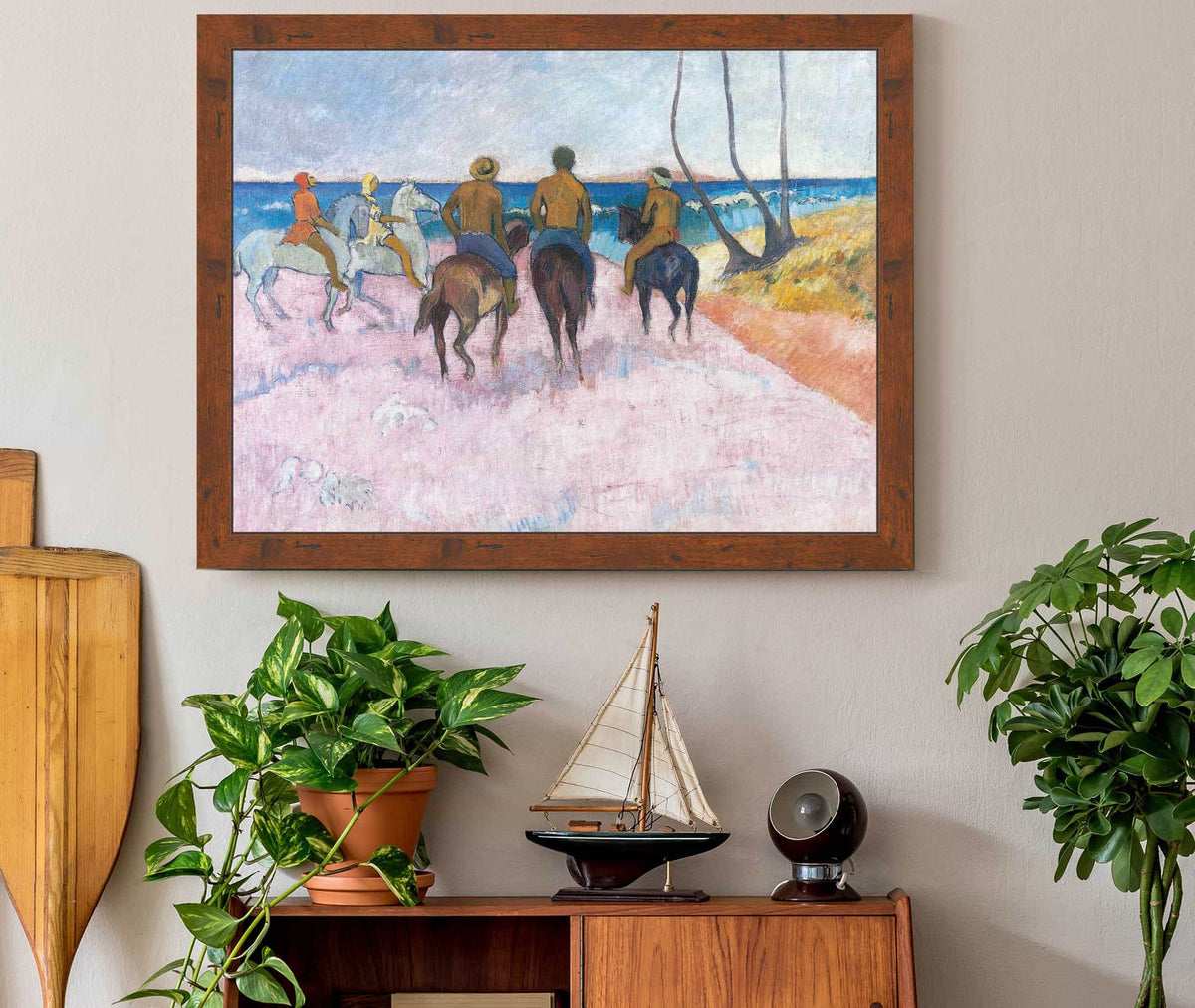 Riders On The Beach I by Paul Gauguin