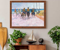 Riders On The Beach I by Paul Gauguin