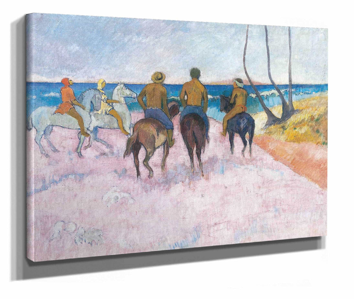 Riders On The Beach I by Paul Gauguin