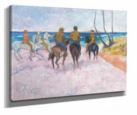 Riders On The Beach I by Paul Gauguin