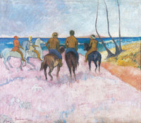 Riders On The Beach I by Paul Gauguin