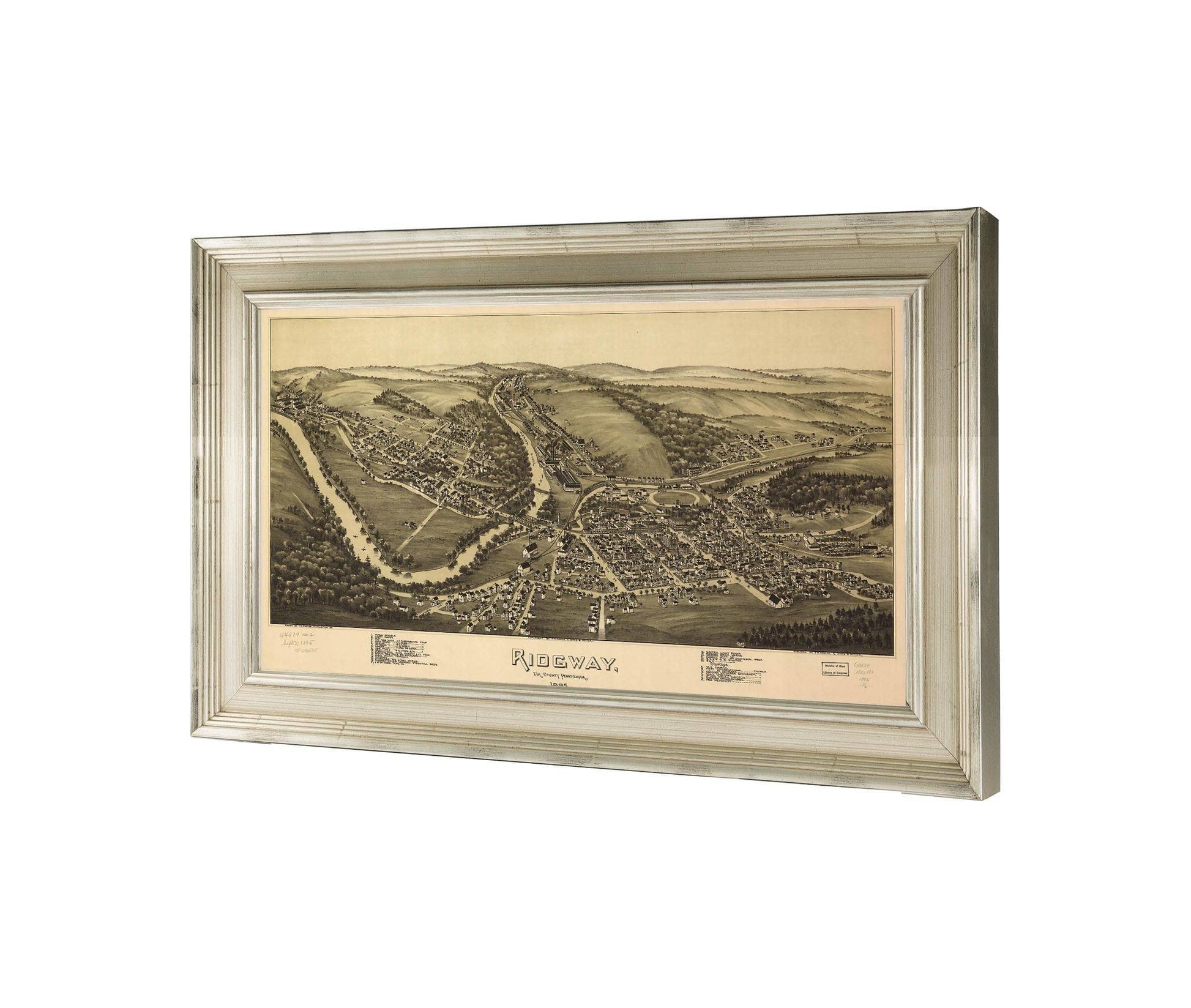 Ridgway Elk County Pennsylvania 1895  State Of Pennsylvania