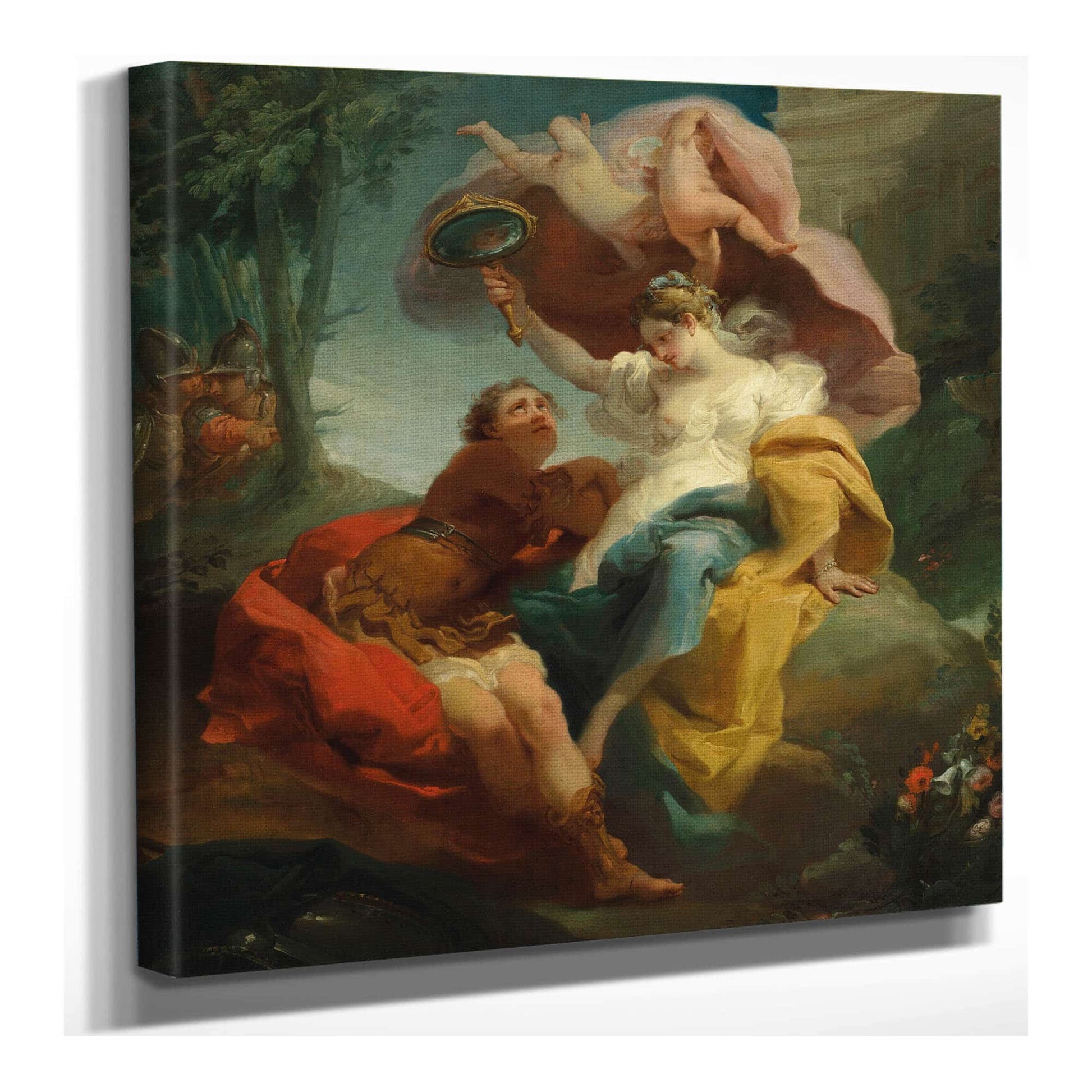 Rinaldo And Armida In The Garden Of Delights by Gaetano Gandolfi
