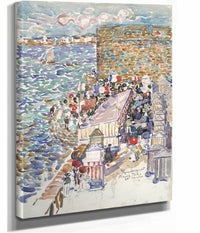 Rising Tide St Malo   by Maurice Prendergast
