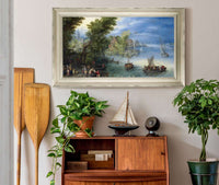 River Landscape by Jan Brueghel The Elder