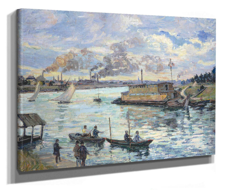 River Scene by Armand Guillaumin