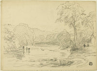 River Scene by David Cox