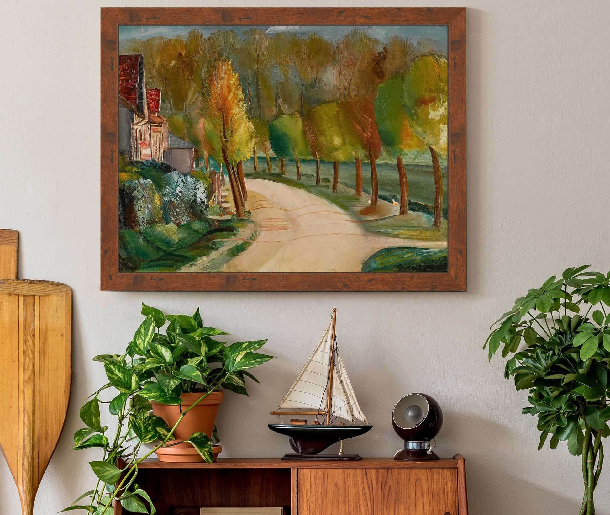 Riverside by Boris Grigoriev