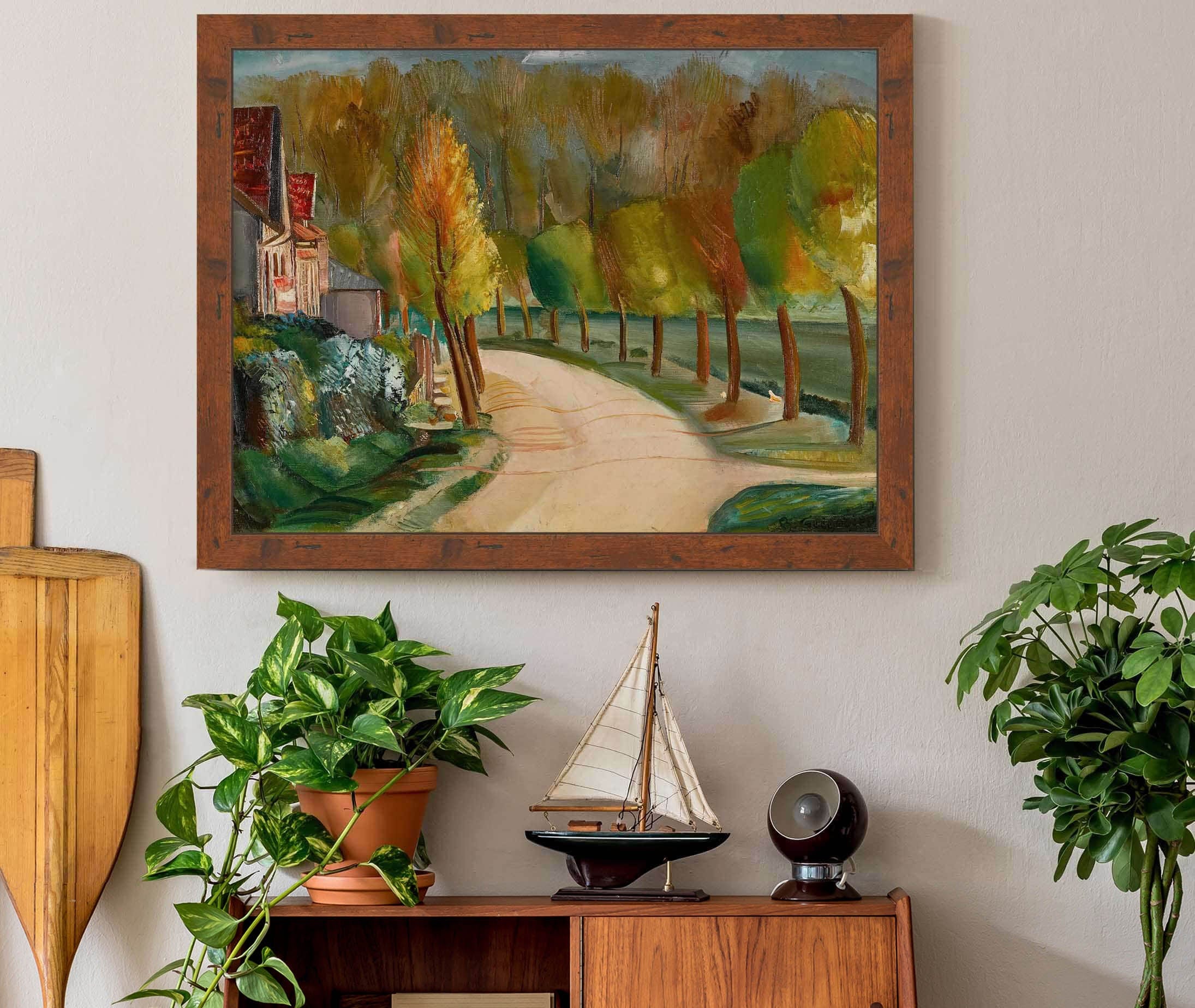Riverside by Boris Grigoriev