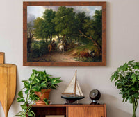 Road From Market by Thomas Gainsborough