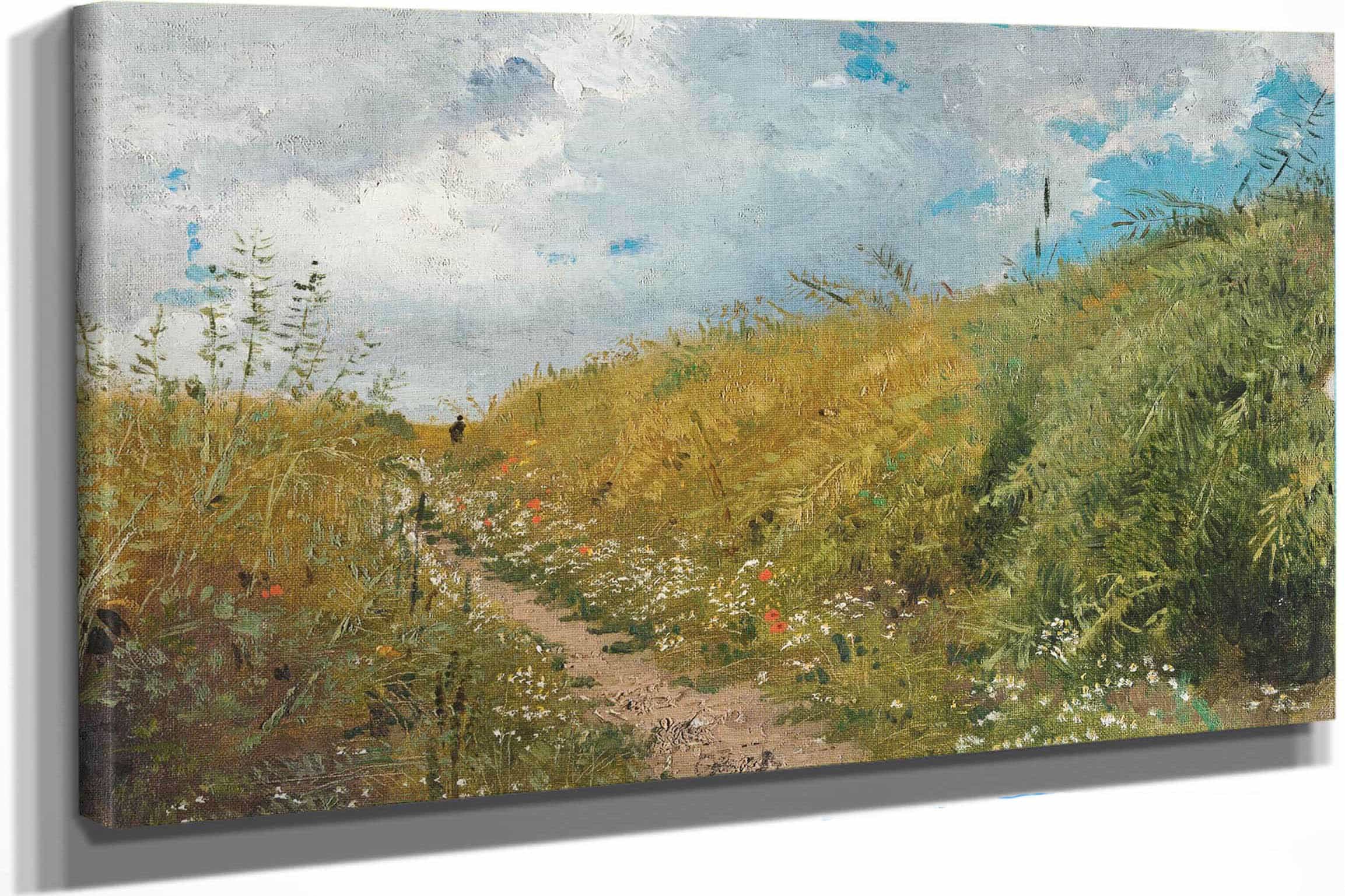Road Through A Dell by Ilya Efimovich Repin