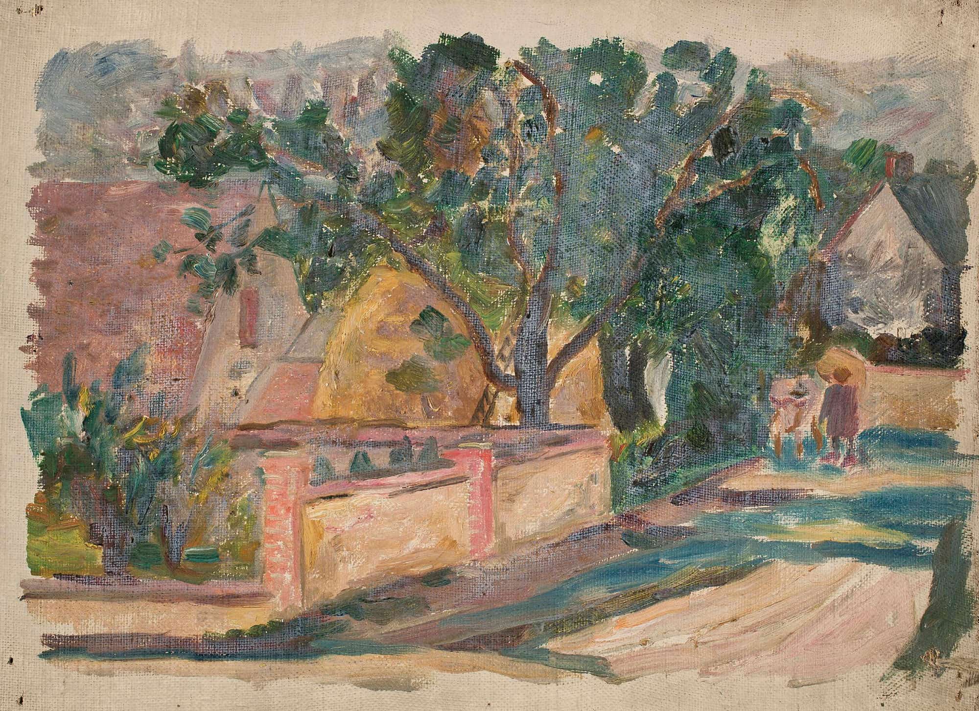Roadside House by Tadeusz Makowski