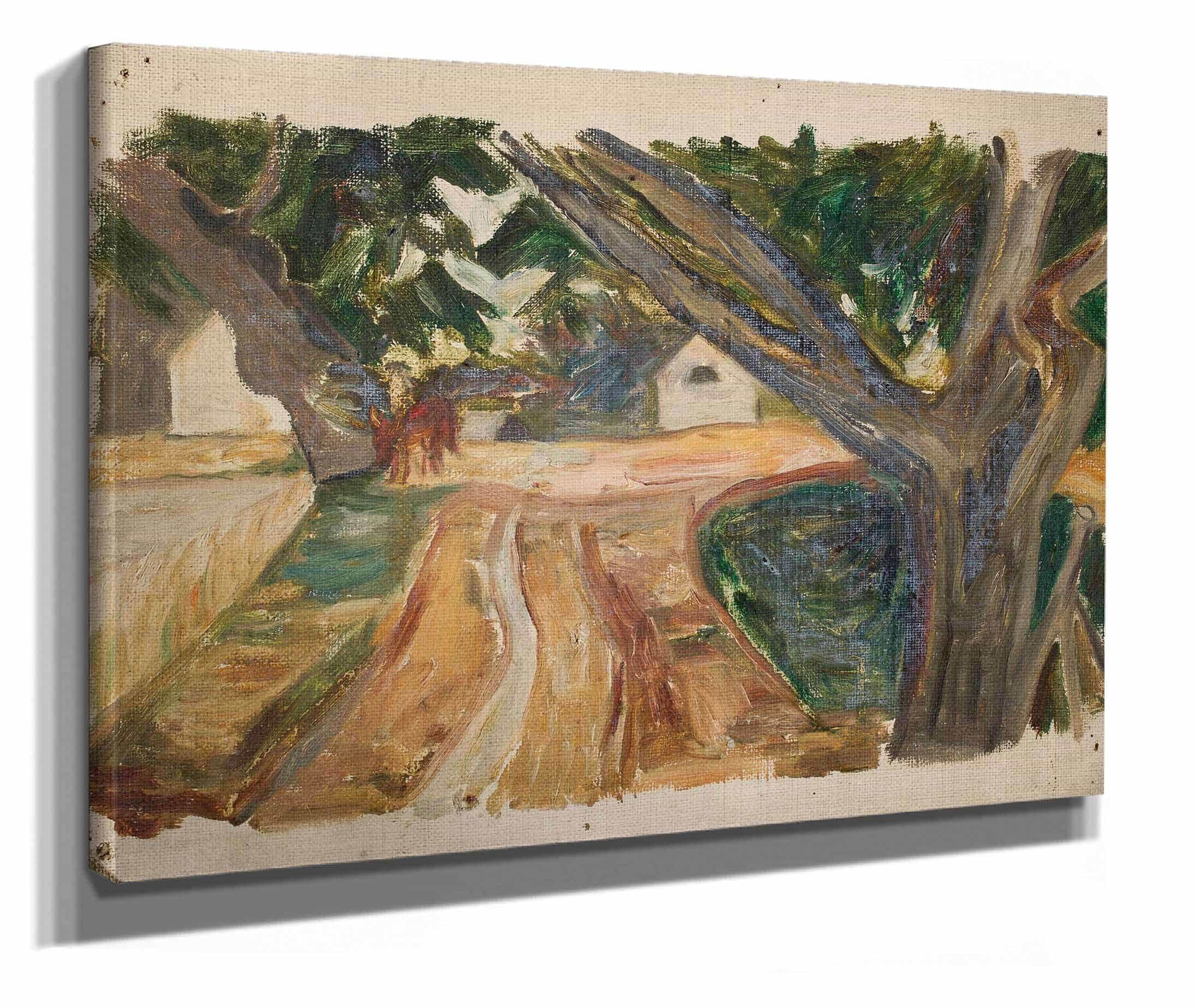 Roadside Trees by Tadeusz Makowski