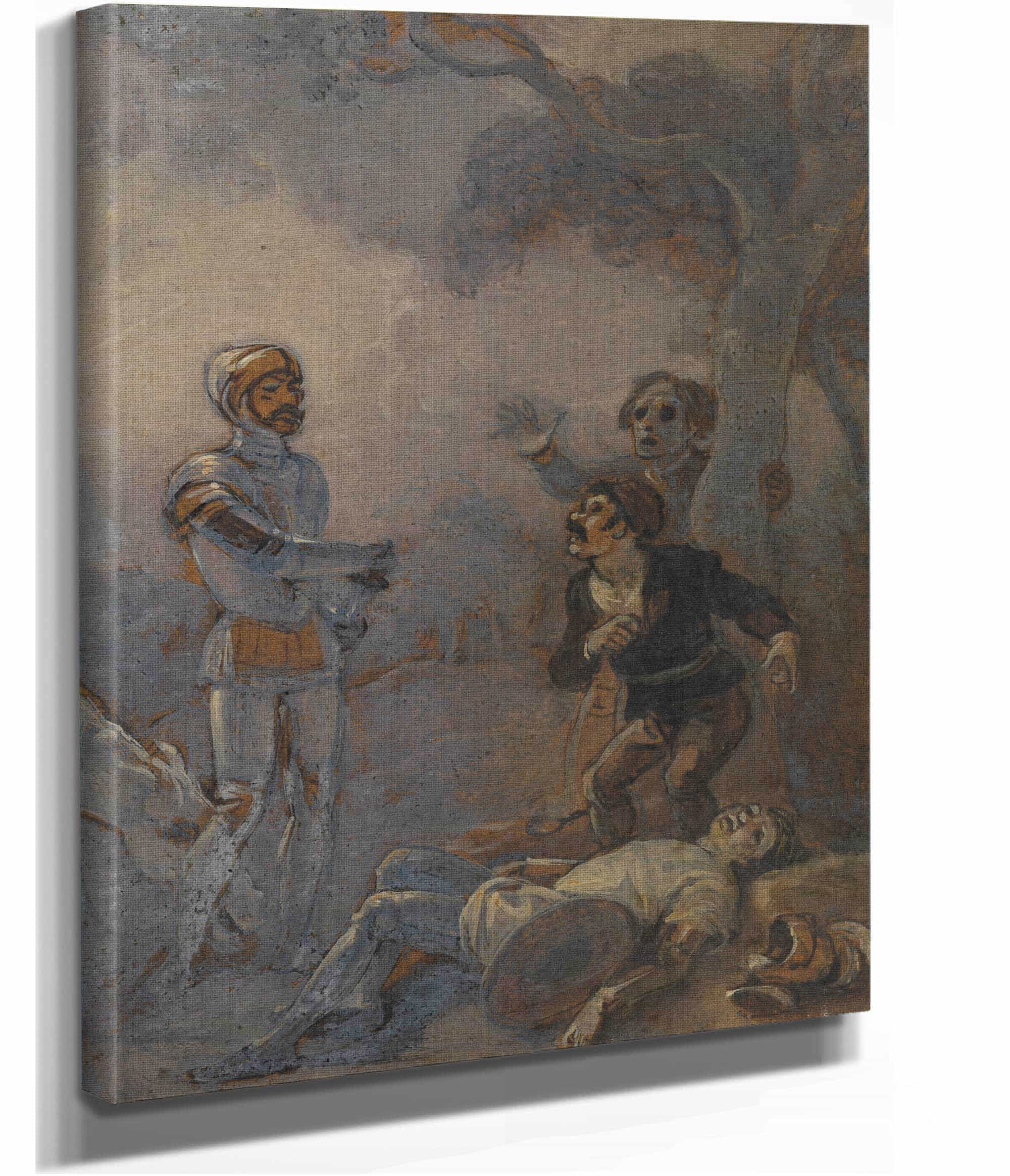 One From Illustrations To Shakespeare by Robert Smirke Fine Art Print