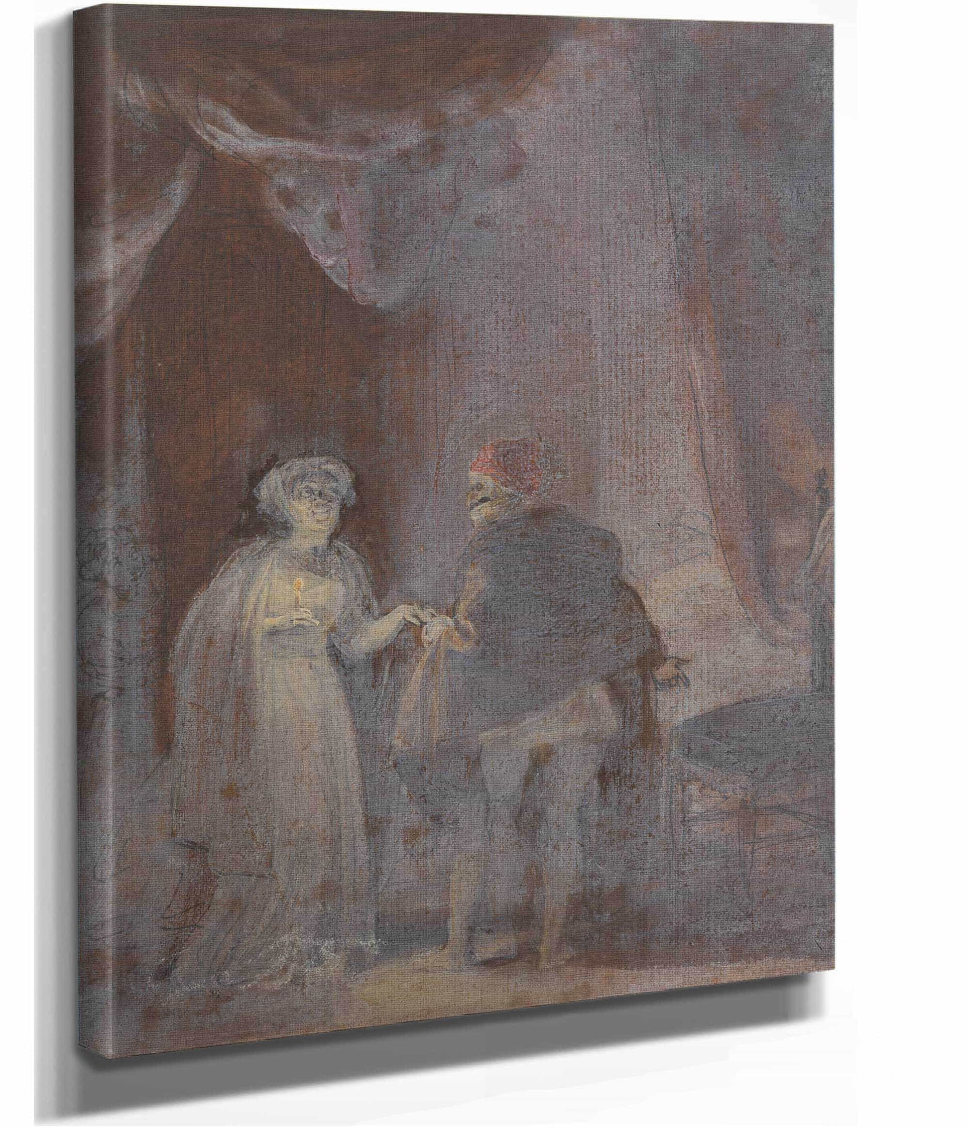 One From Illustrations To Shakespeare by Robert Smirke Fine Art Print
