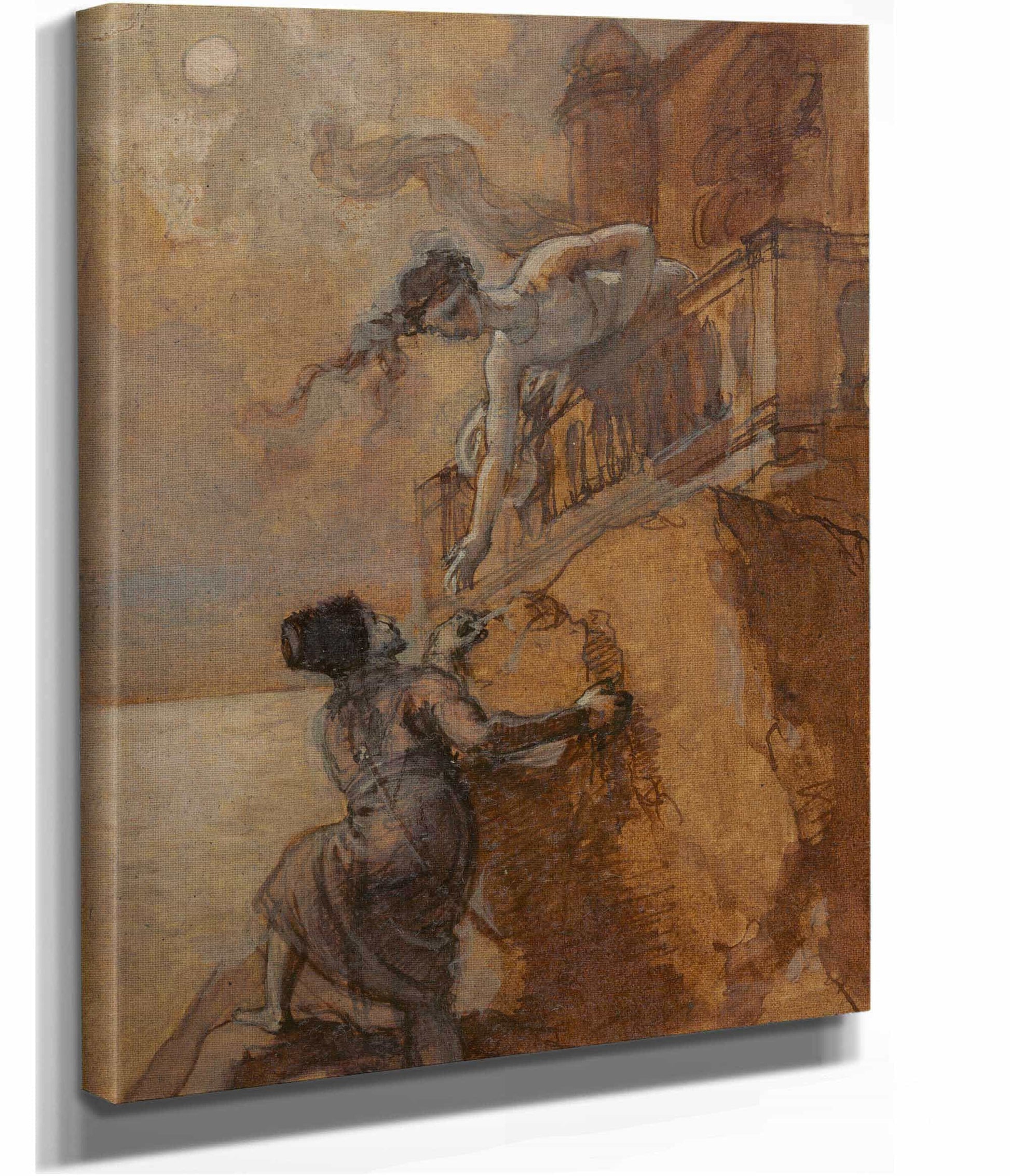 One From Illustrations To Shakespeare by Robert Smirke Fine Art Print