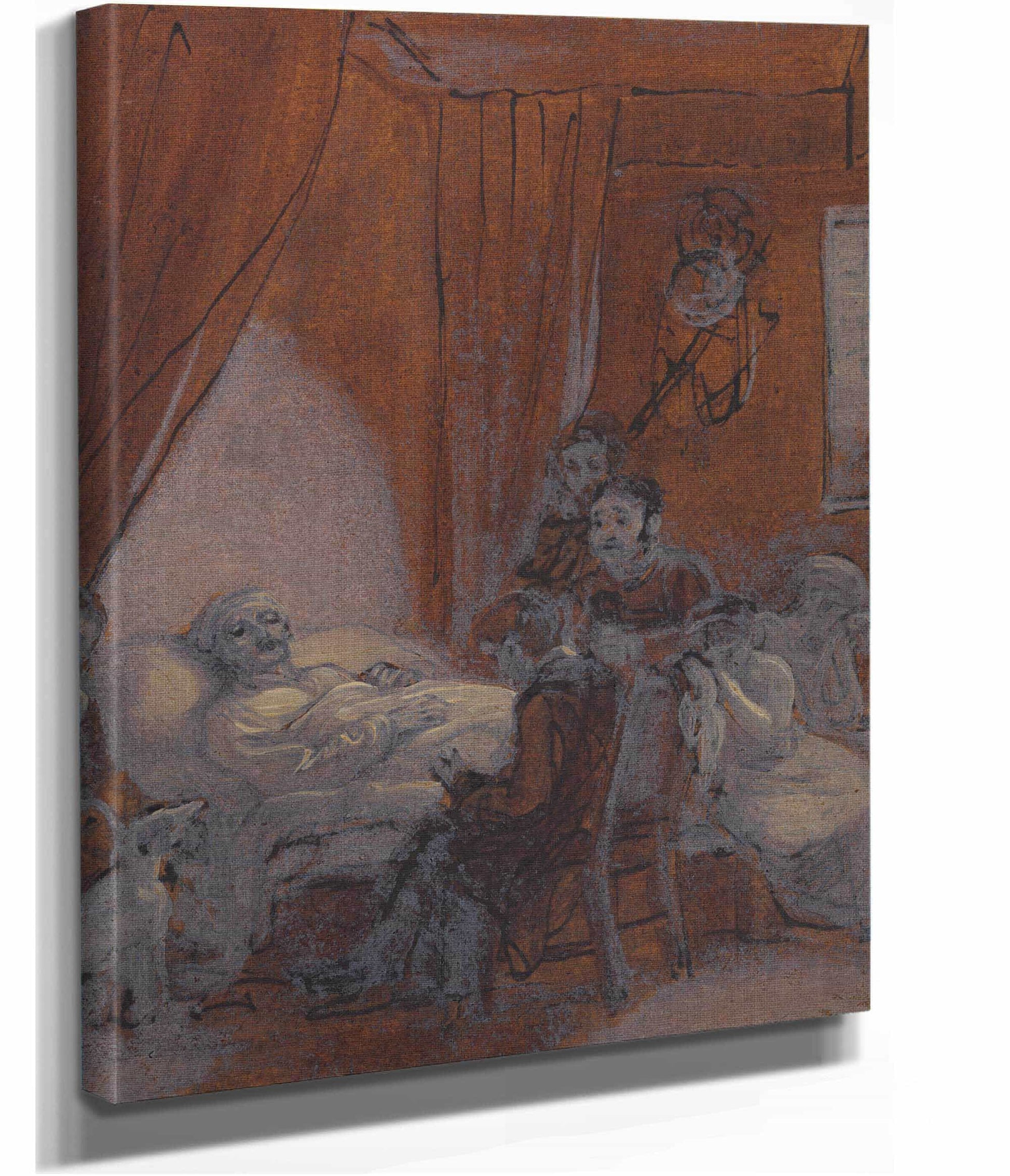 One From Illustrations To Shakespeare by Robert Smirke Fine Art Print
