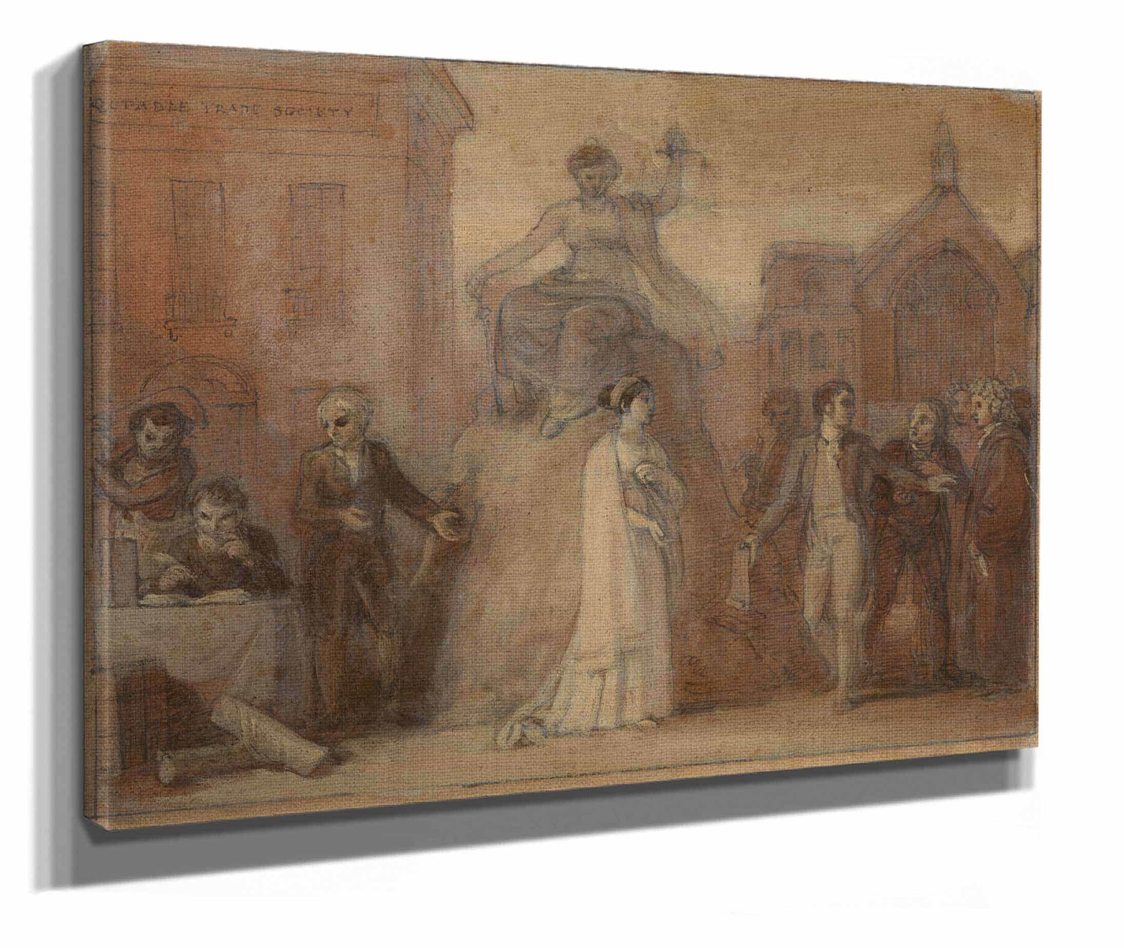 One From Illustrations To Shakespeare by Robert Smirke Fine Art Print