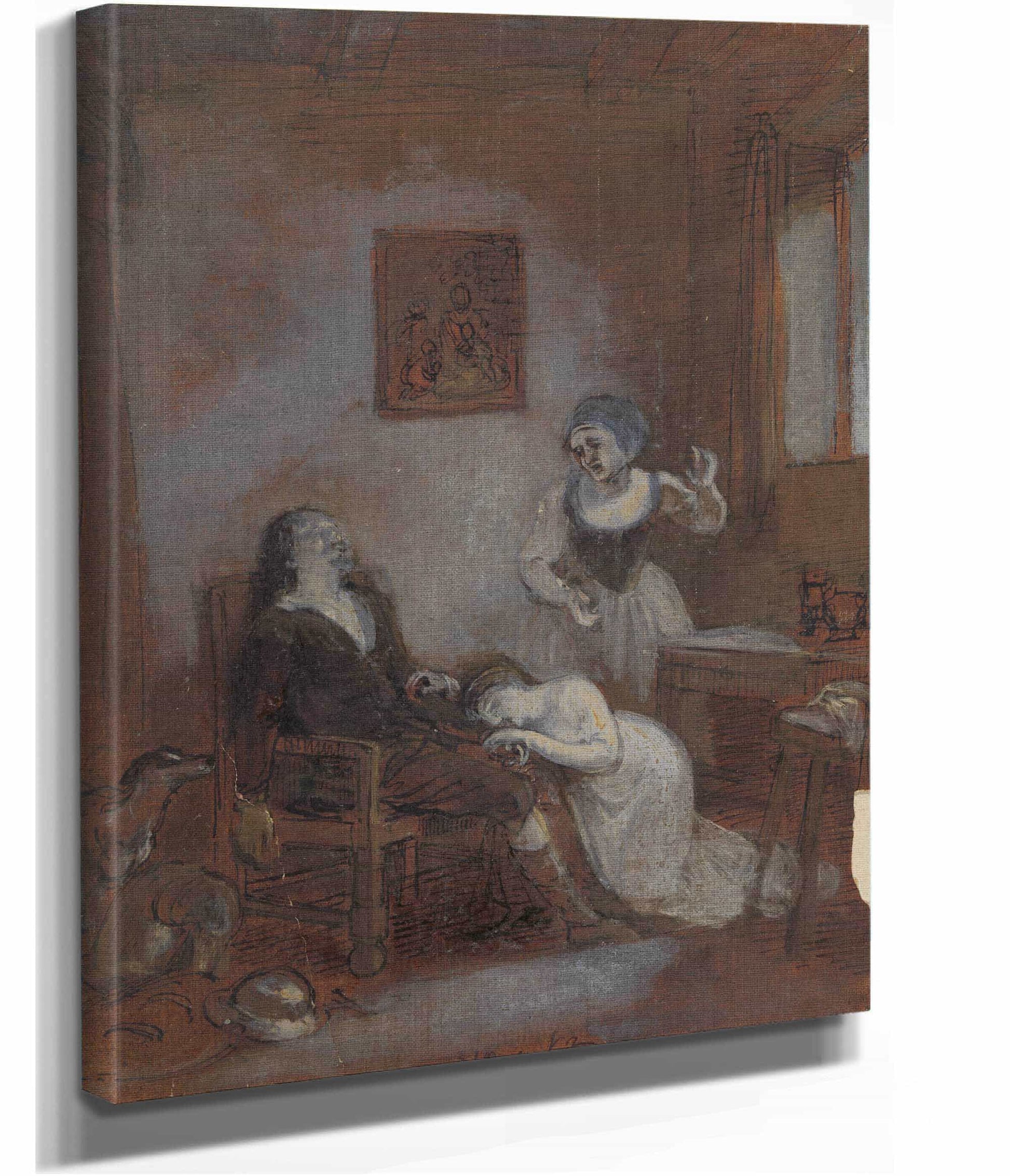 One From Illustrations To Shakespeare by Robert Smirke Fine Art Print