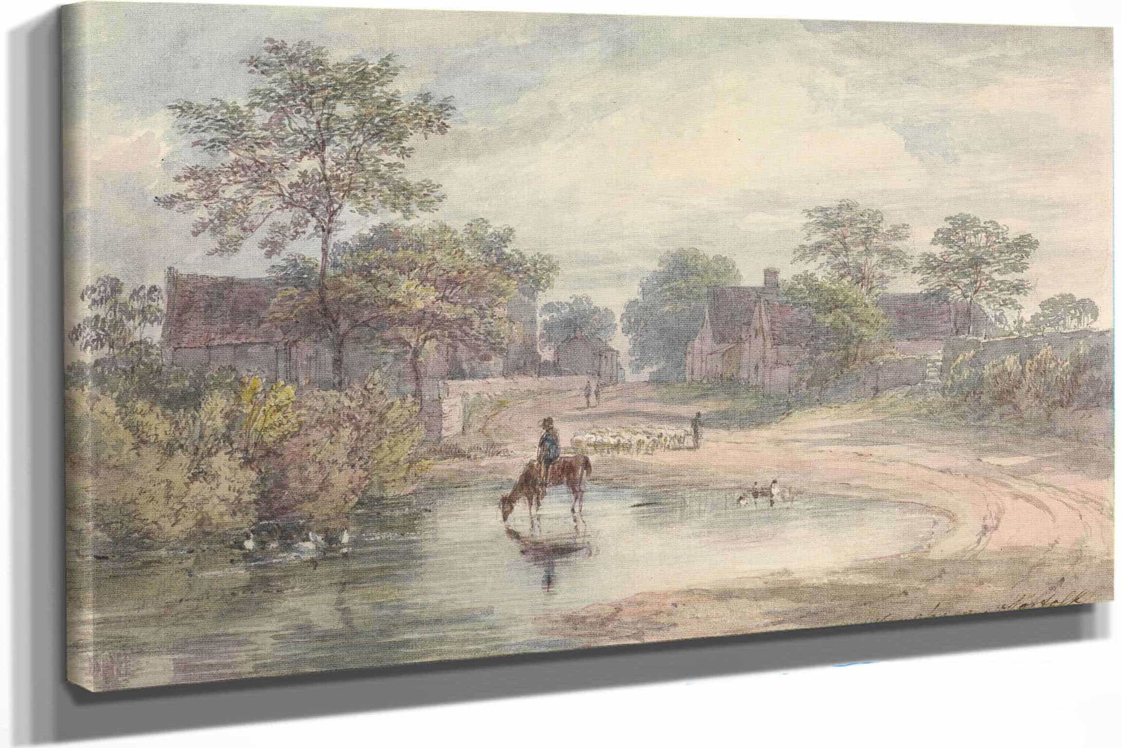 One From Illustrations To Shakespeare by Robert Smirke Fine Art Print