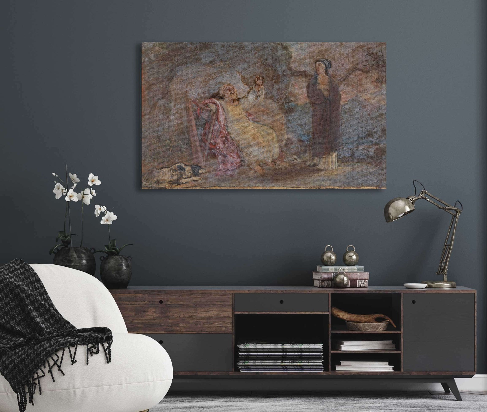 One From Illustrations To Shakespeare by Robert Smirke Fine Art Print