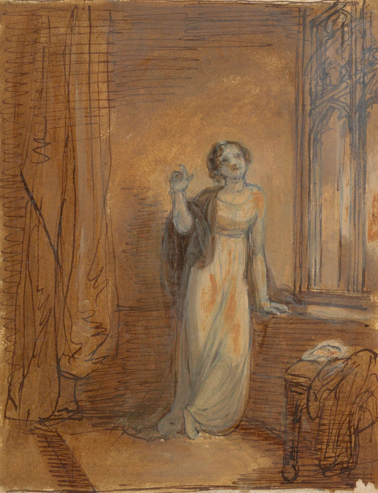 One From Illustrations To Shakespeare by Robert Smirke Fine Art Print