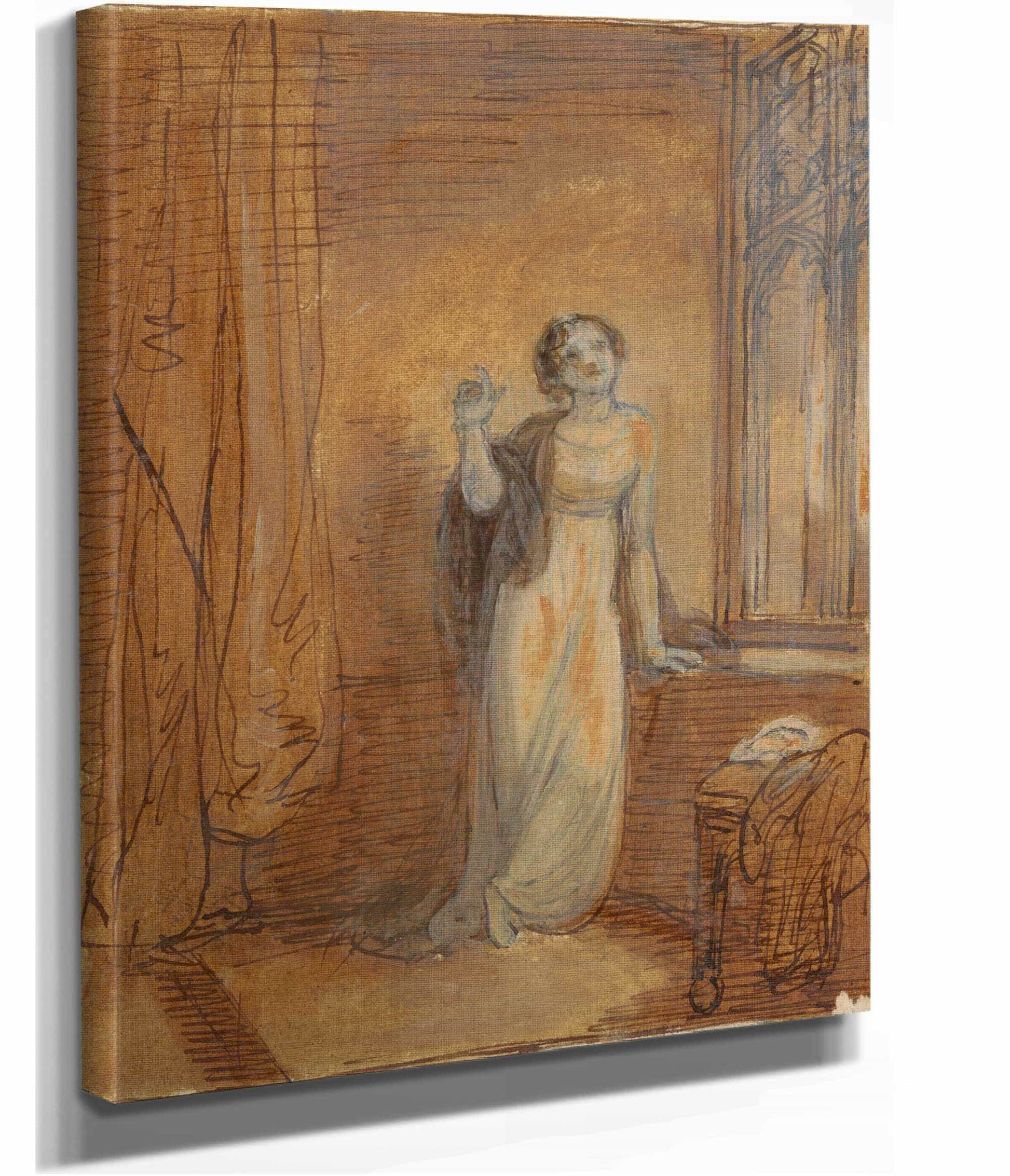 One From Illustrations To Shakespeare by Robert Smirke Fine Art Print