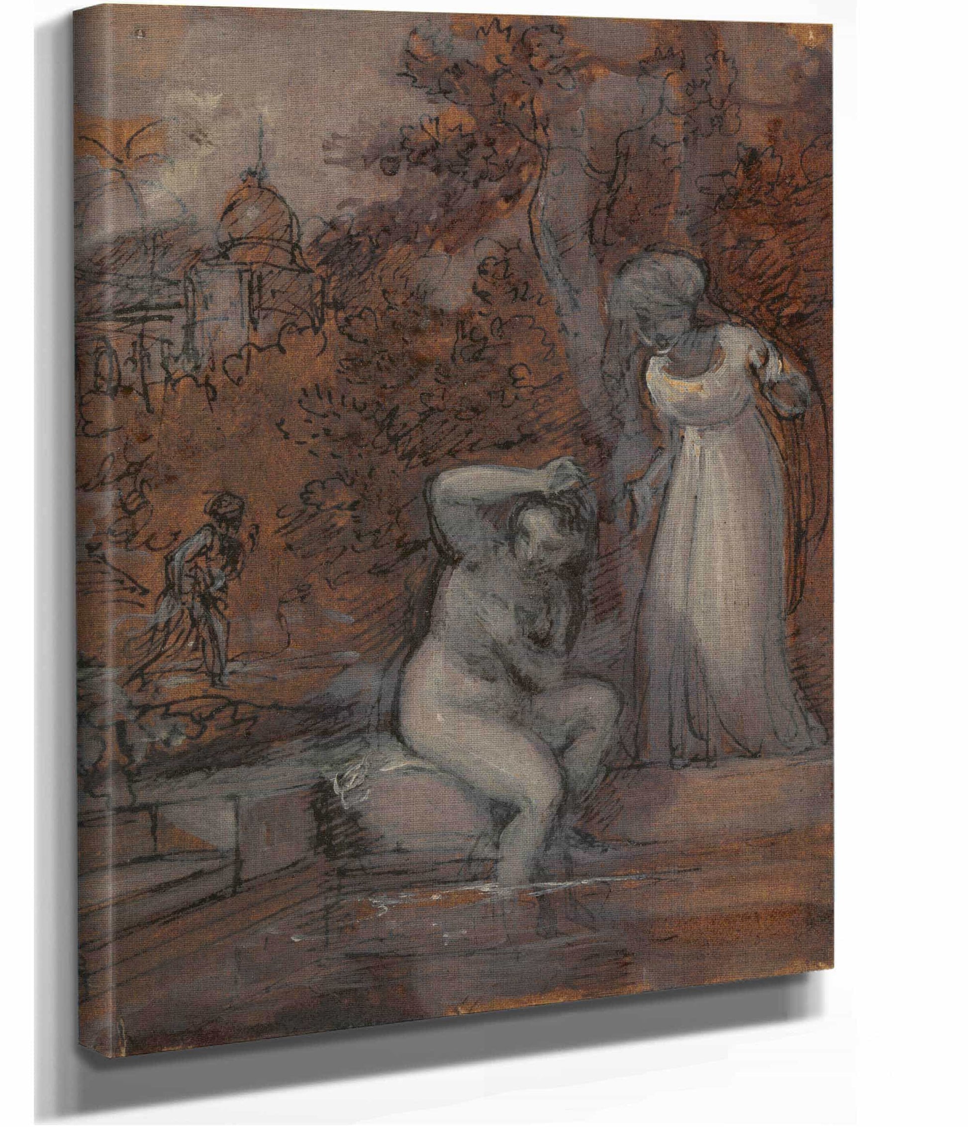 One From Illustrations To Shakespeare by Robert Smirke Fine Art Print