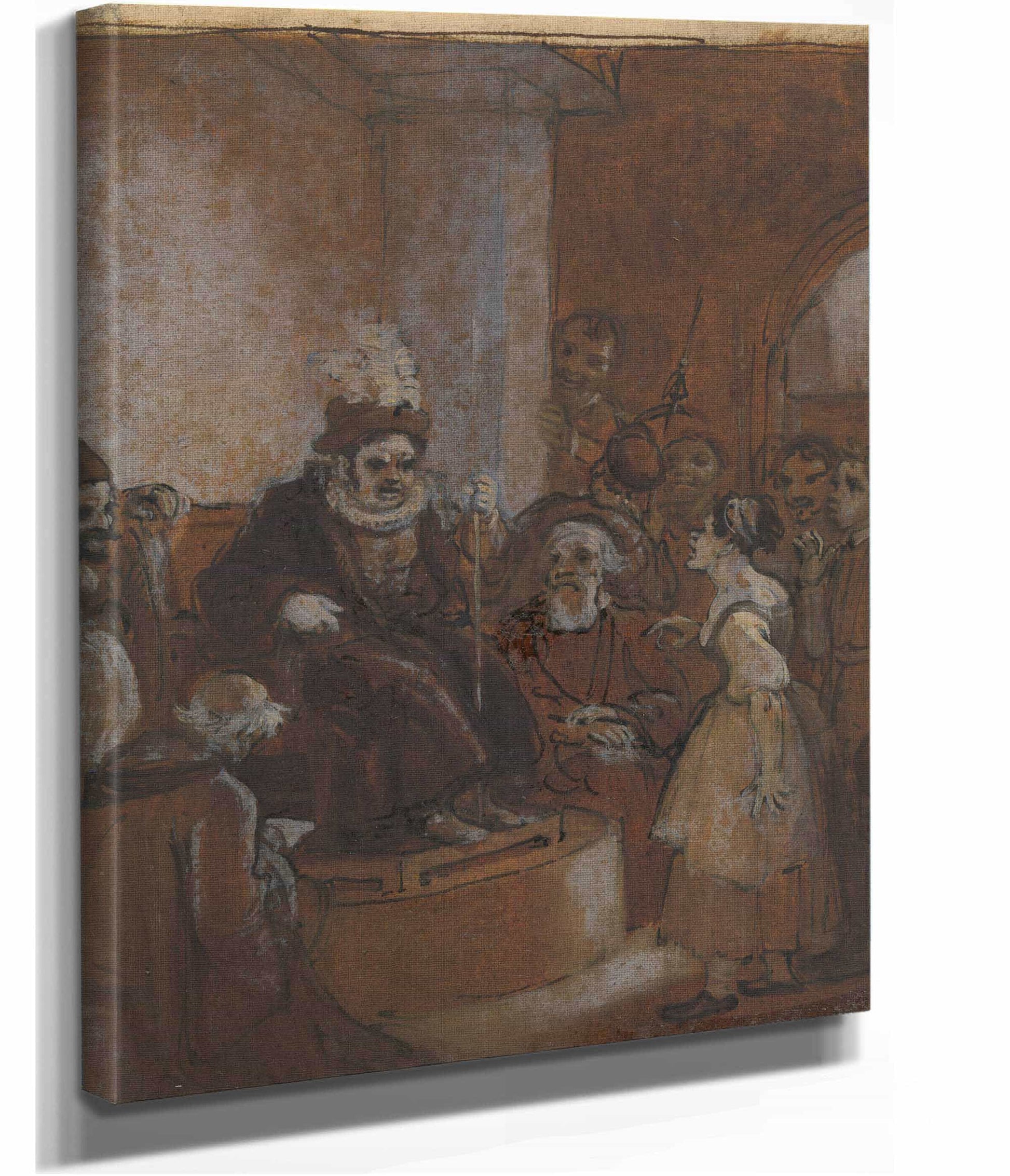 One From Illustrations To Shakespeare by Robert Smirke Fine Art Print