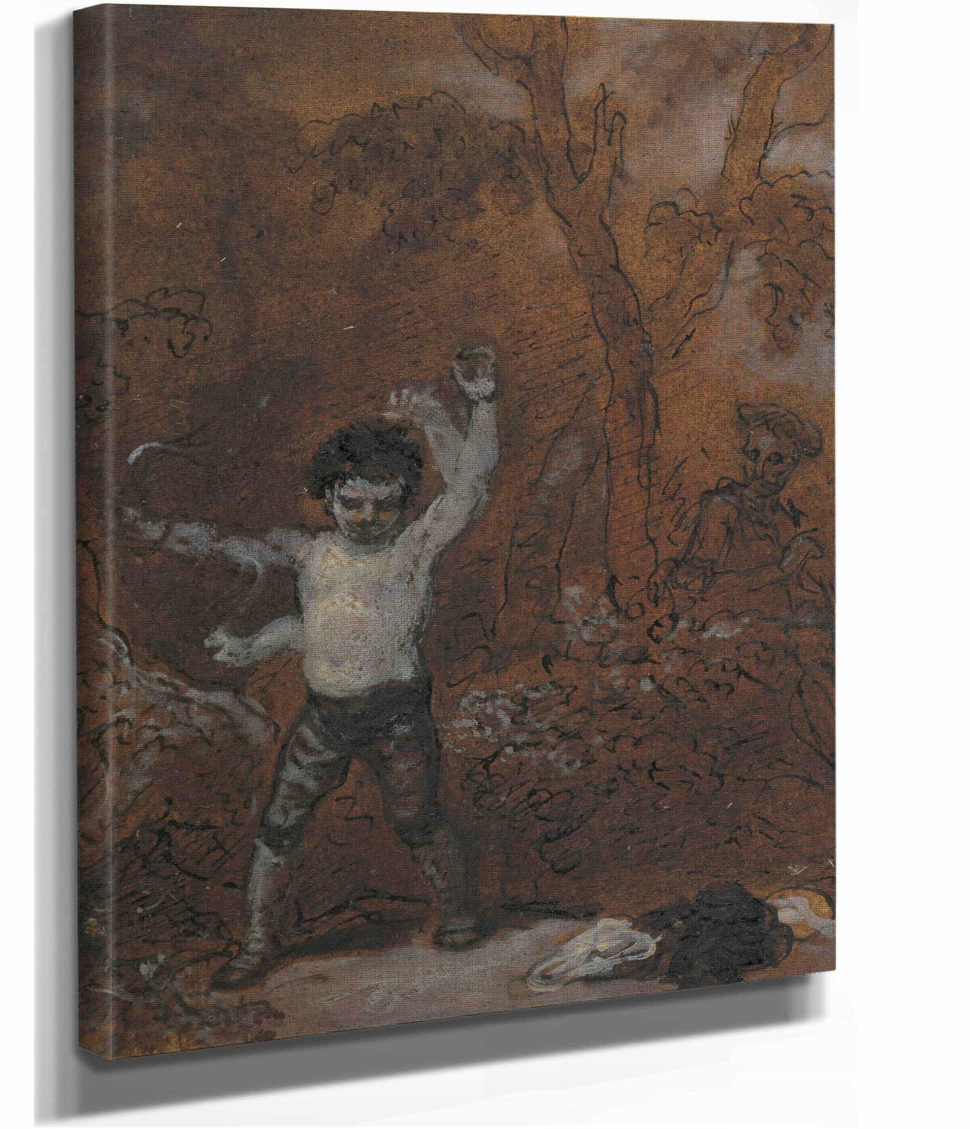 One From Illustrations To Shakespeare by Robert Smirke Fine Art Print