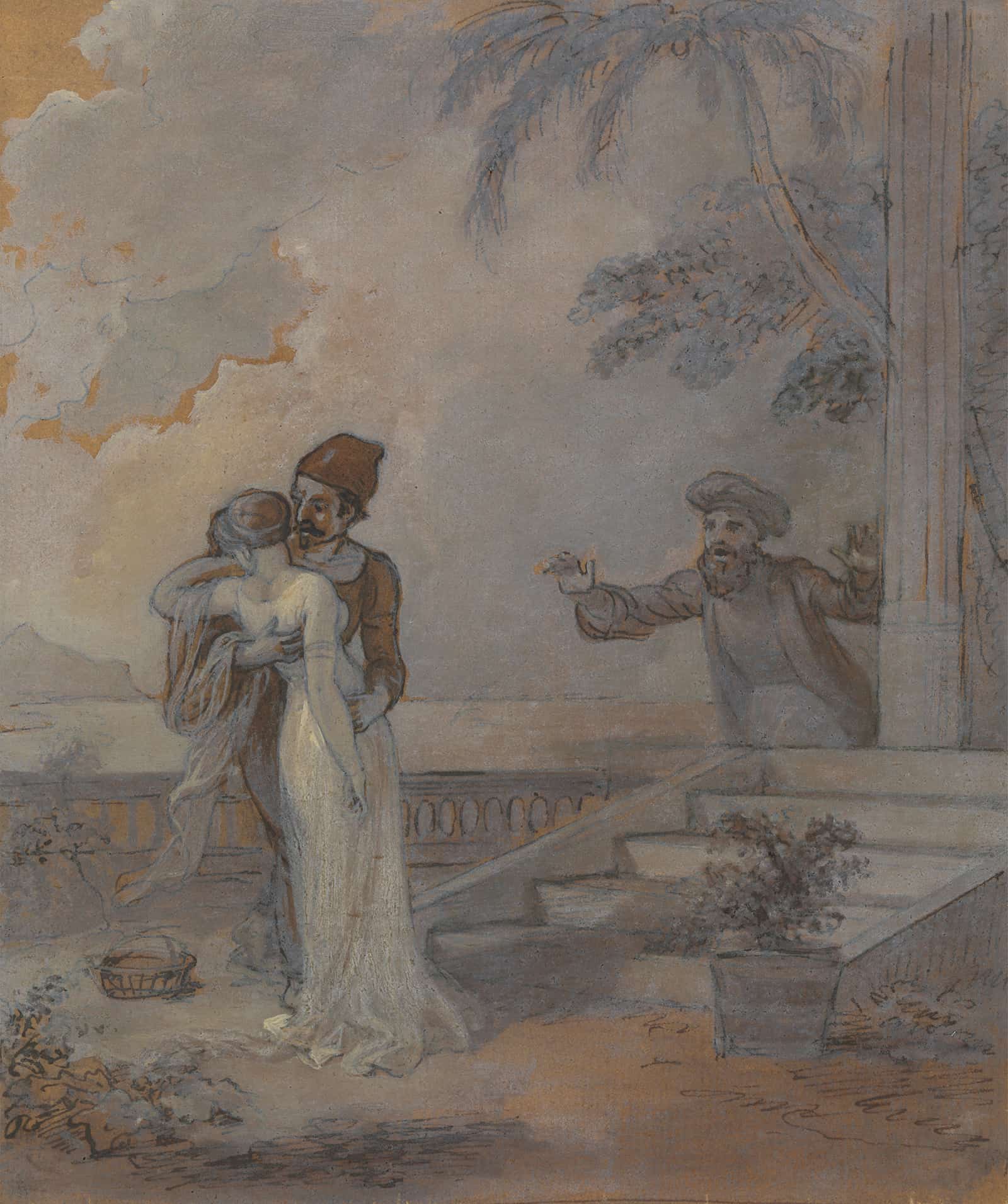 One From Illustrations To Shakespeare by Robert Smirke Fine Art Print