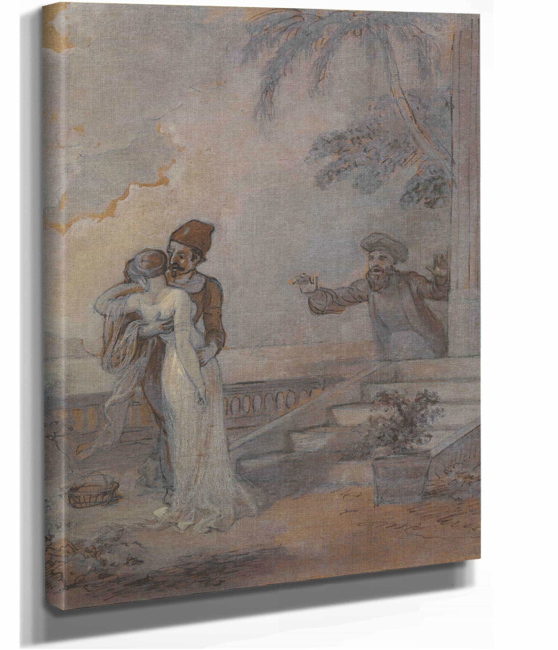 One From Illustrations To Shakespeare by Robert Smirke Fine Art Print