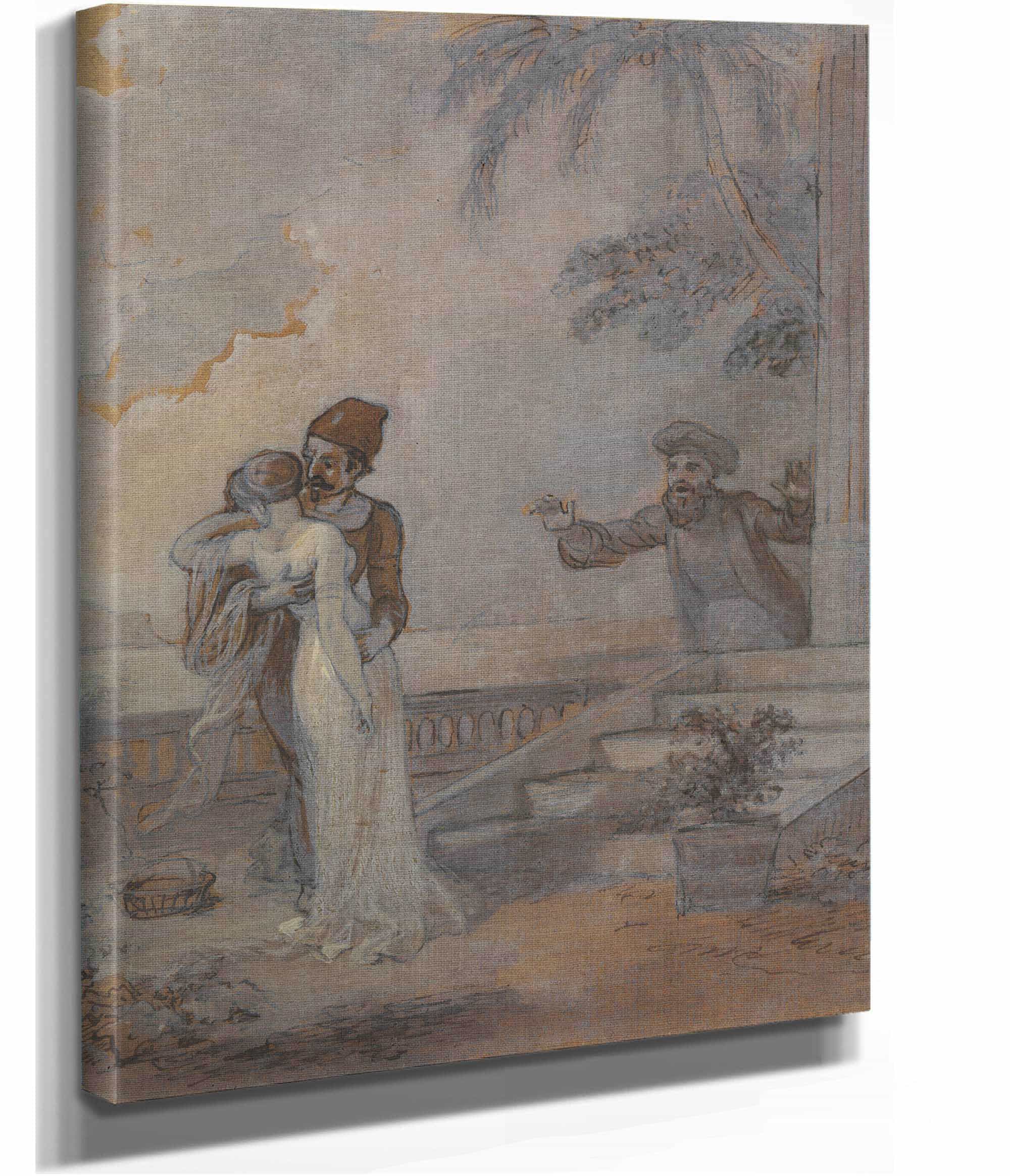 One From Illustrations To Shakespeare by Robert Smirke Fine Art Print