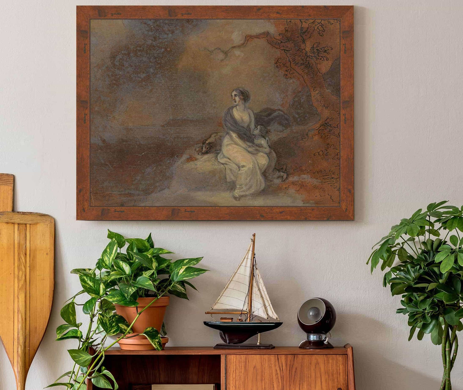 One From Illustrations To Shakespeare by Robert Smirke Fine Art Print