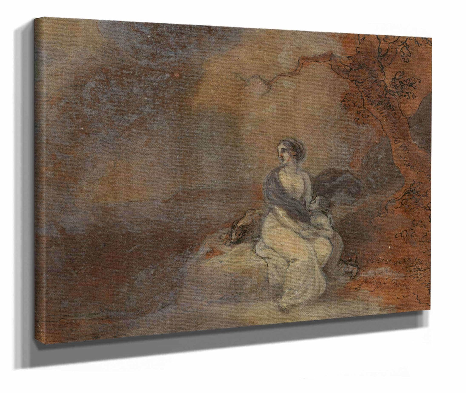 One From Illustrations To Shakespeare by Robert Smirke Fine Art Print