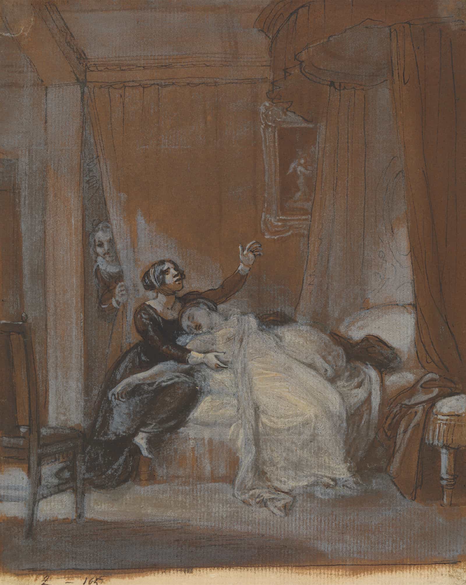 One From Illustrations To Shakespeare by Robert Smirke Fine Art Print