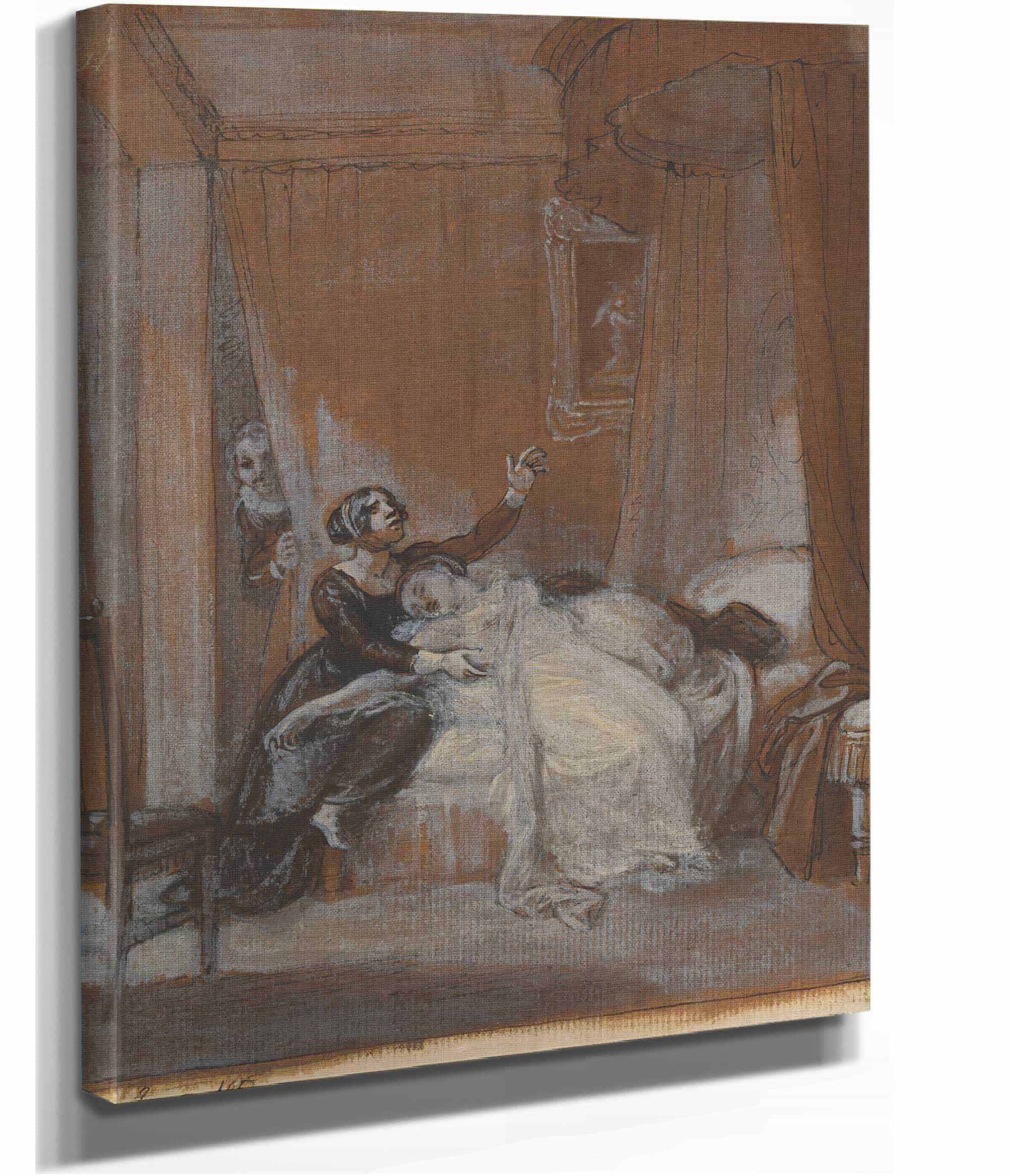 One From Illustrations To Shakespeare by Robert Smirke Fine Art Print