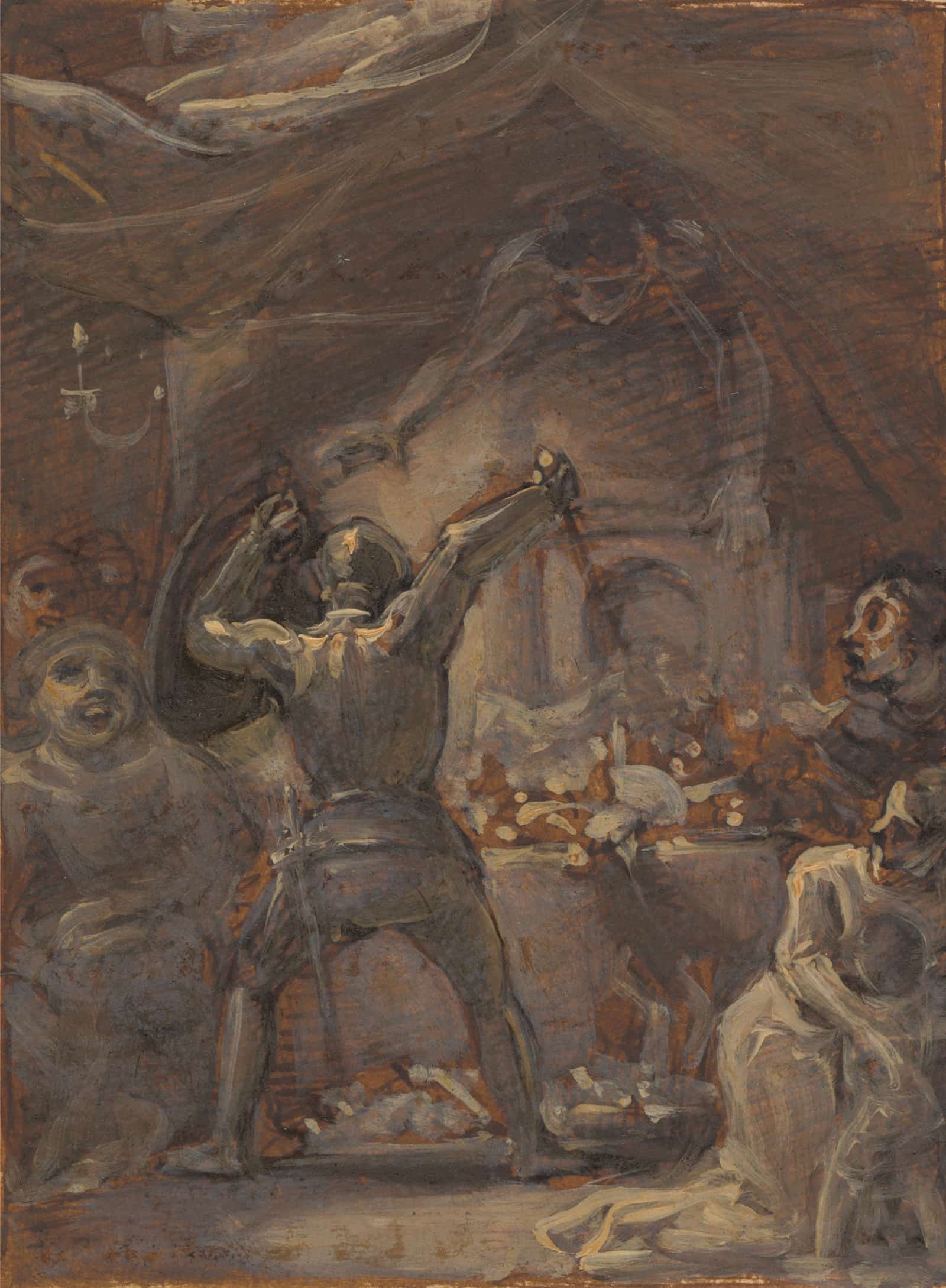One From Illustrations To Shakespeare by Robert Smirke Fine Art Print