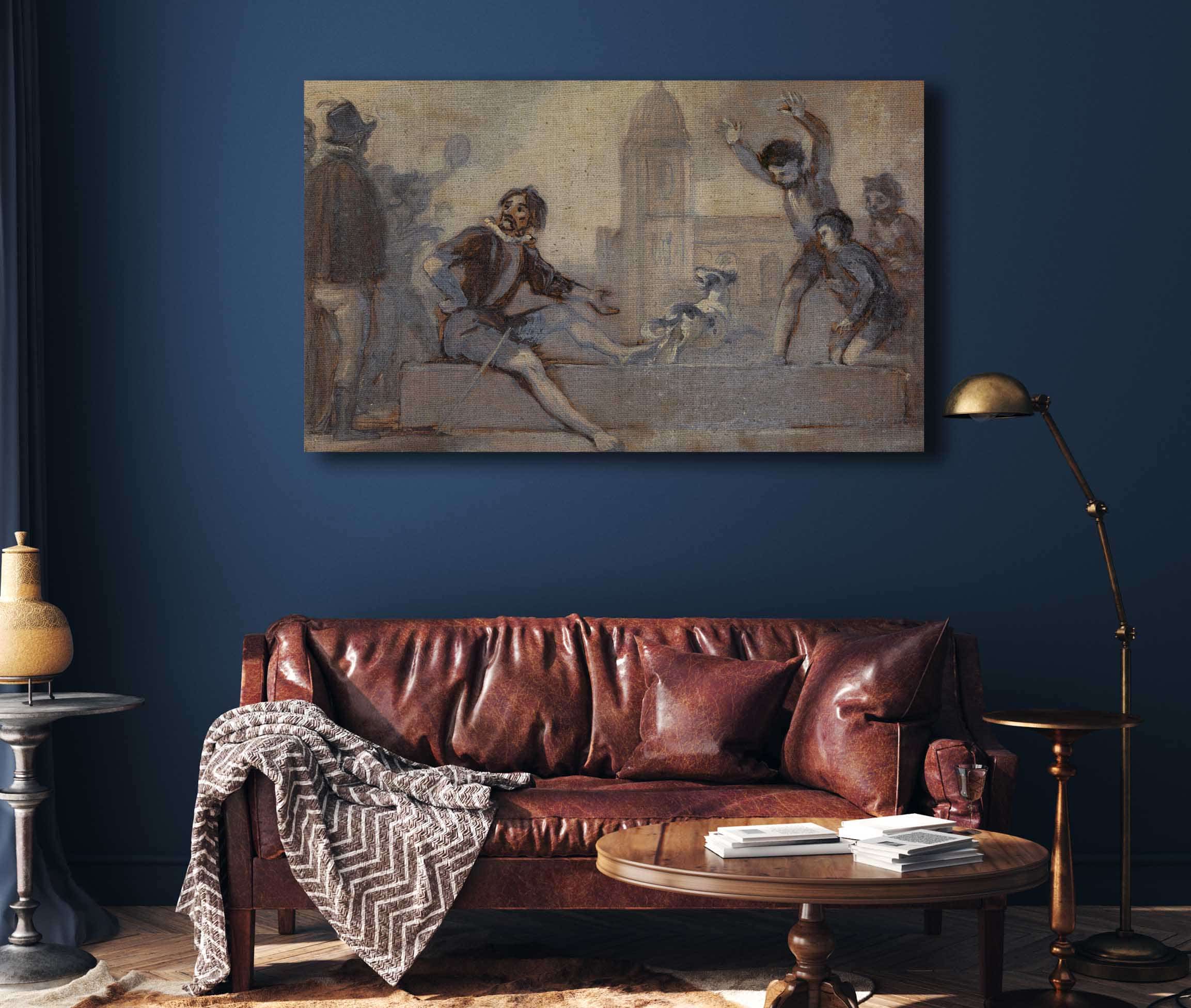 One From Illustrations To Shakespeare by Robert Smirke Fine Art Print
