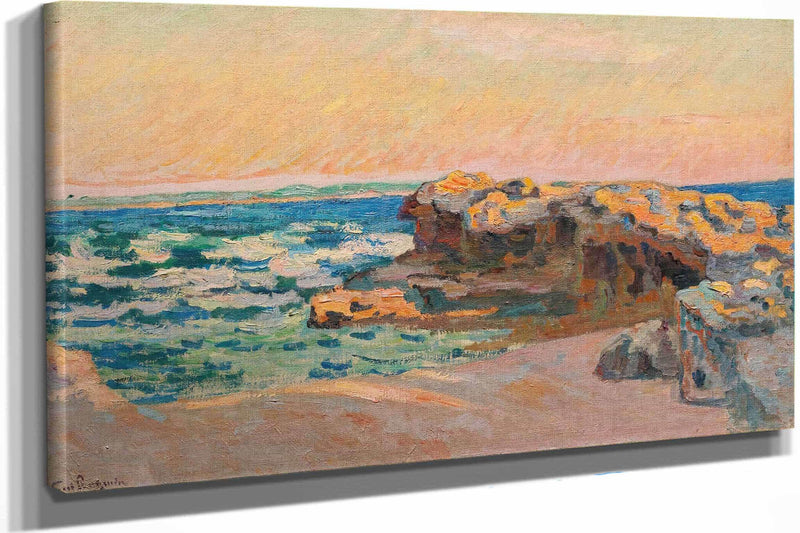 Rocher A Saint Palais by Armand Guillaumin