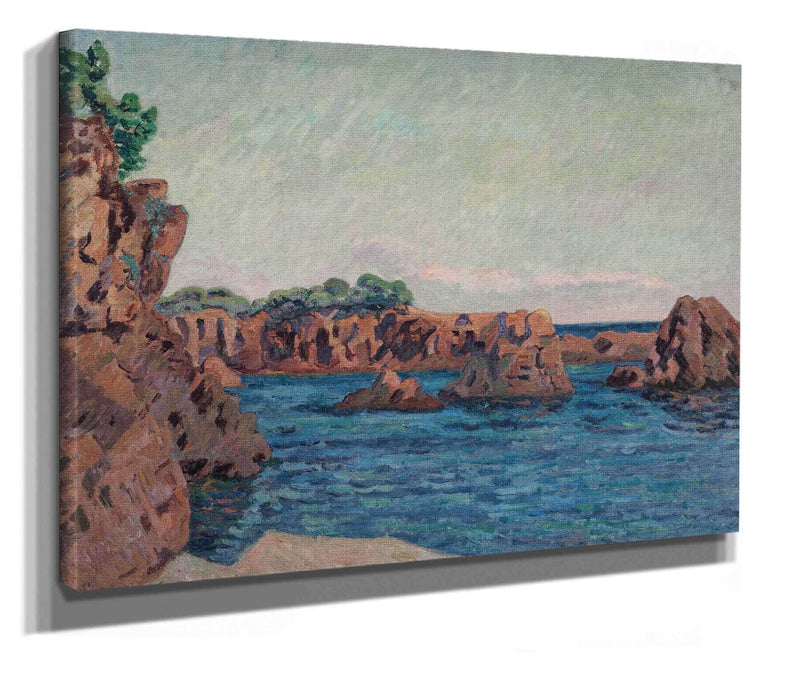 Rochers A Agay by Armand Guillaumin