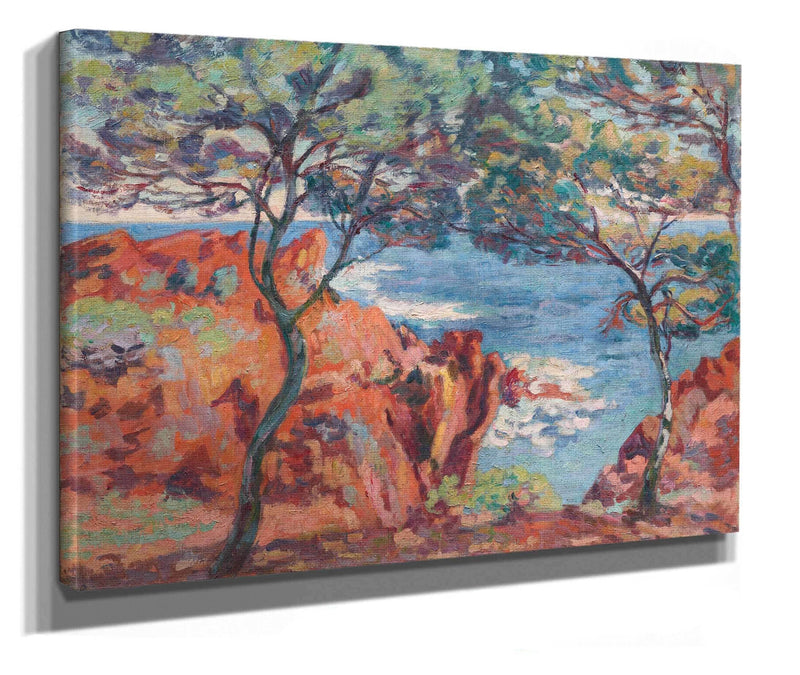 Rochers De Lile Besse Agay by Armand Guillaumin