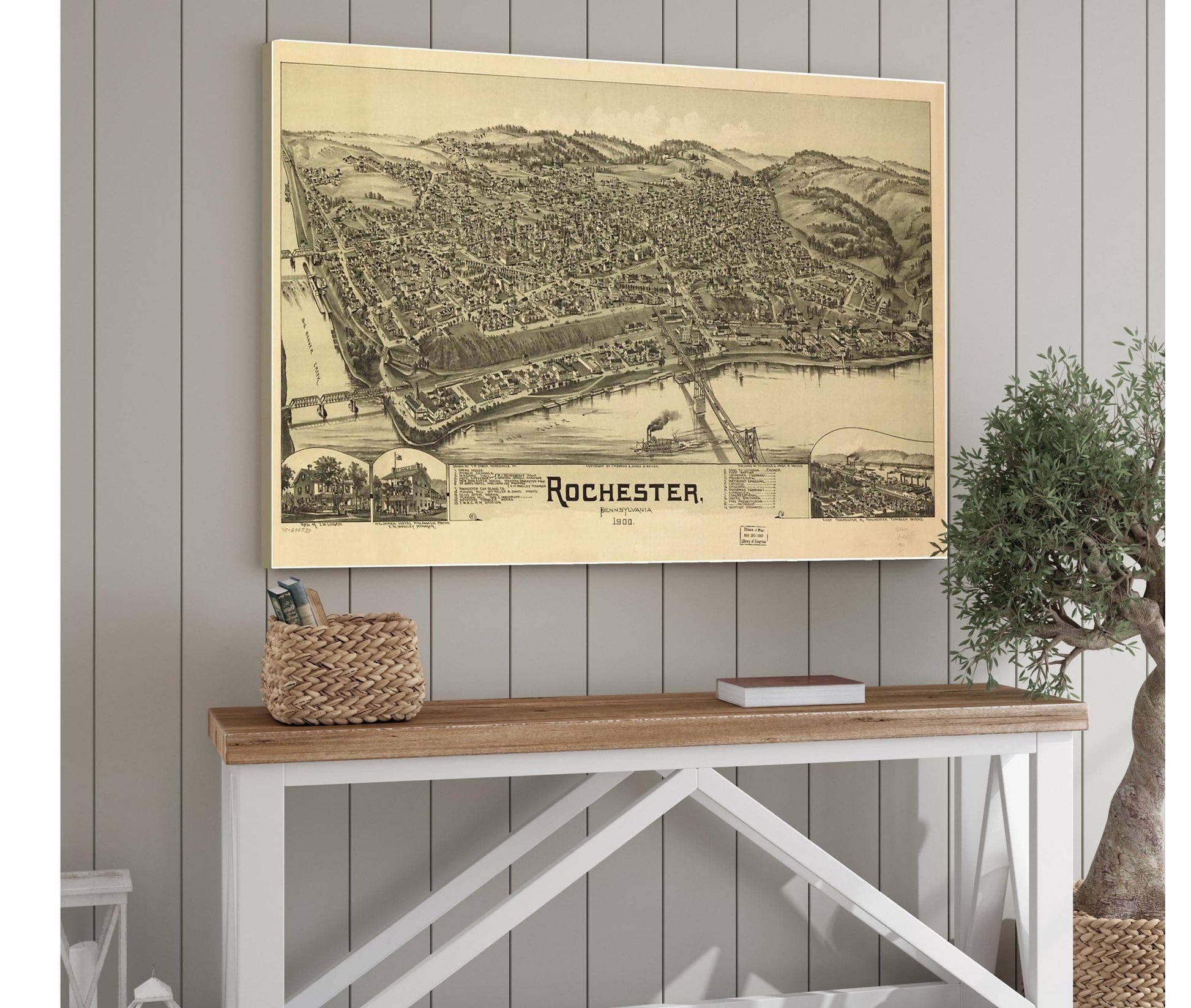 Rochester Pennsylvania 1900  State Of Pennsylvania