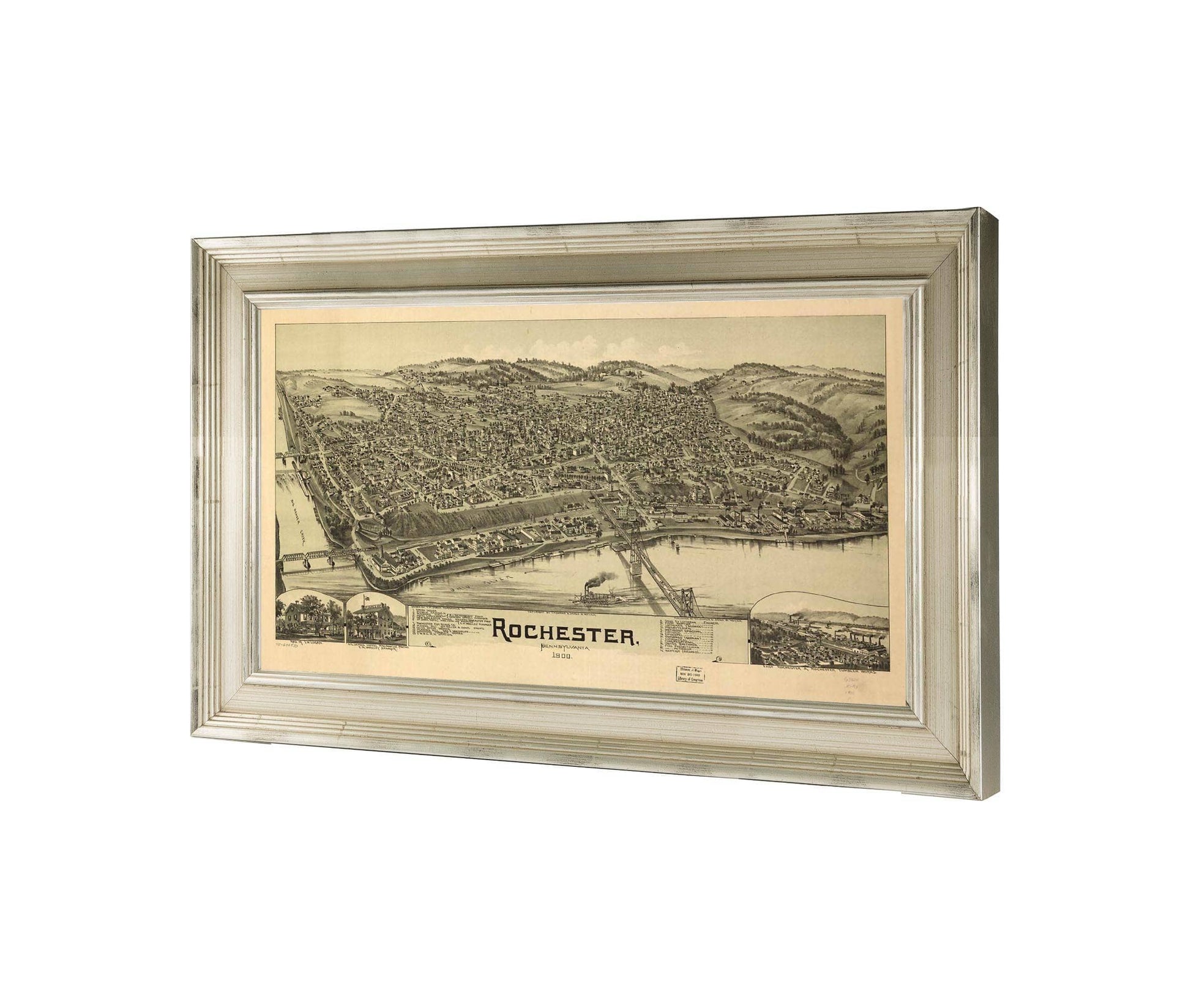 Rochester Pennsylvania 1900  State Of Pennsylvania