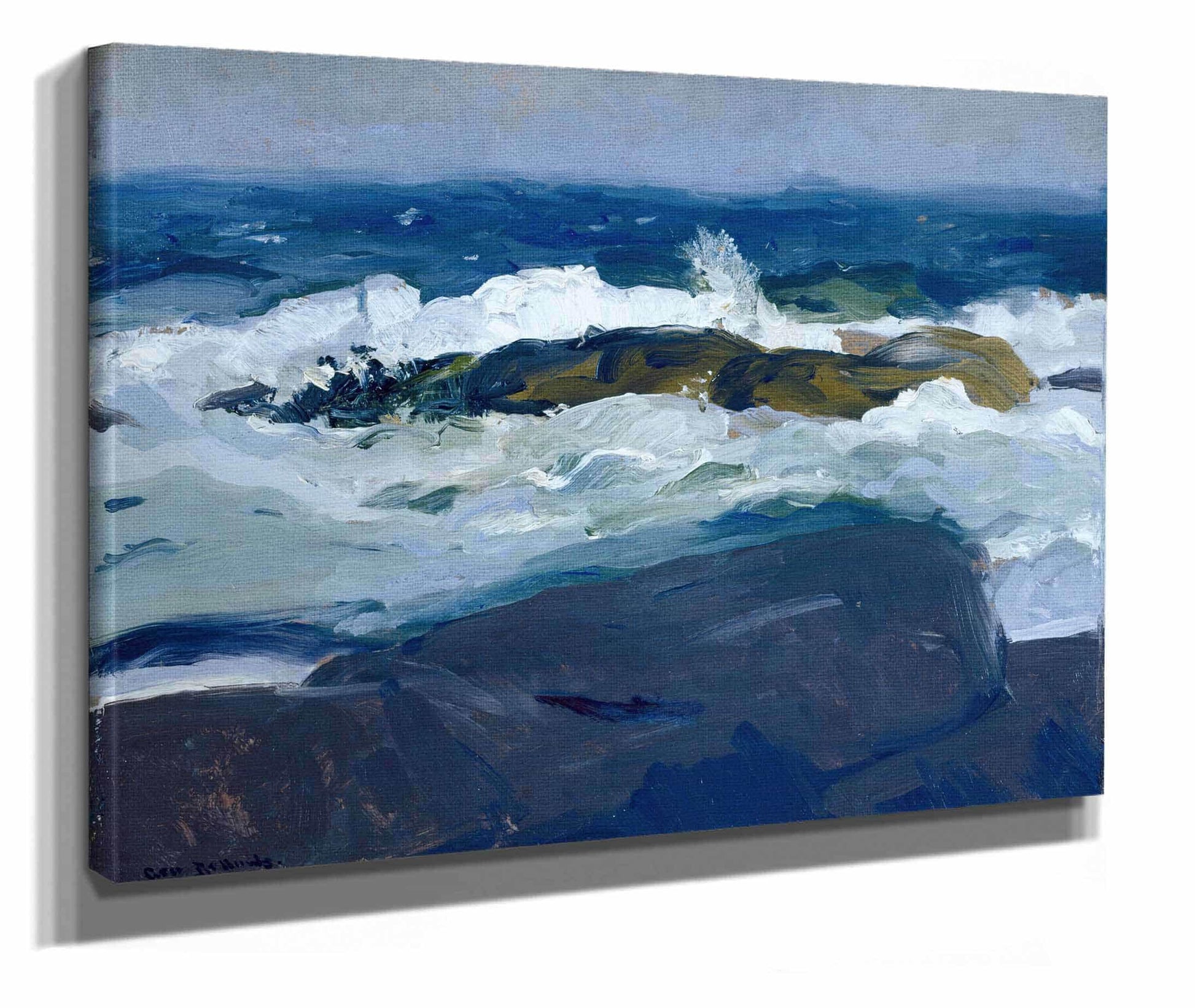 Rock Reef Maine by George Wesley Bellows